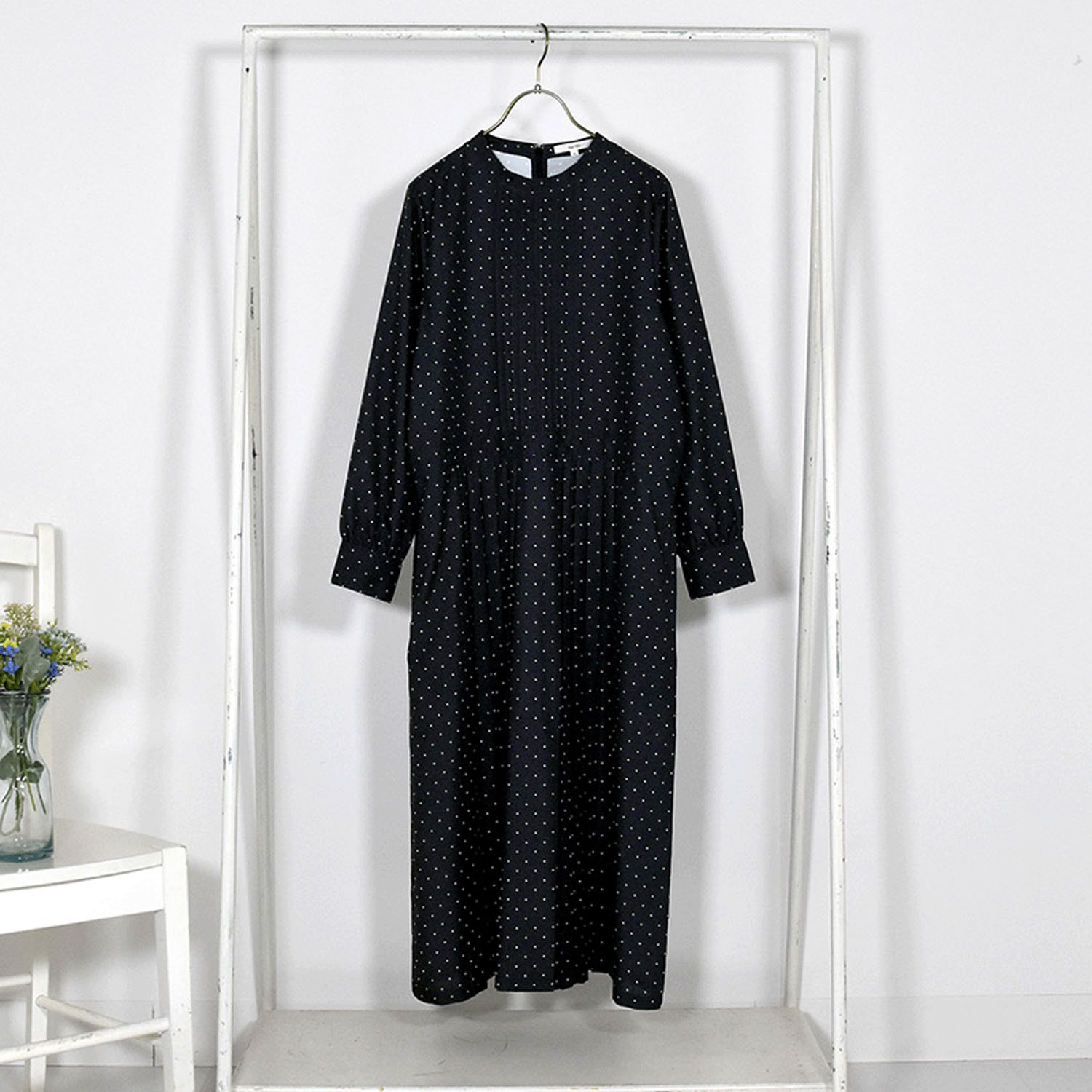 Keittoピンタック＆プリーツワンピース - 画像2