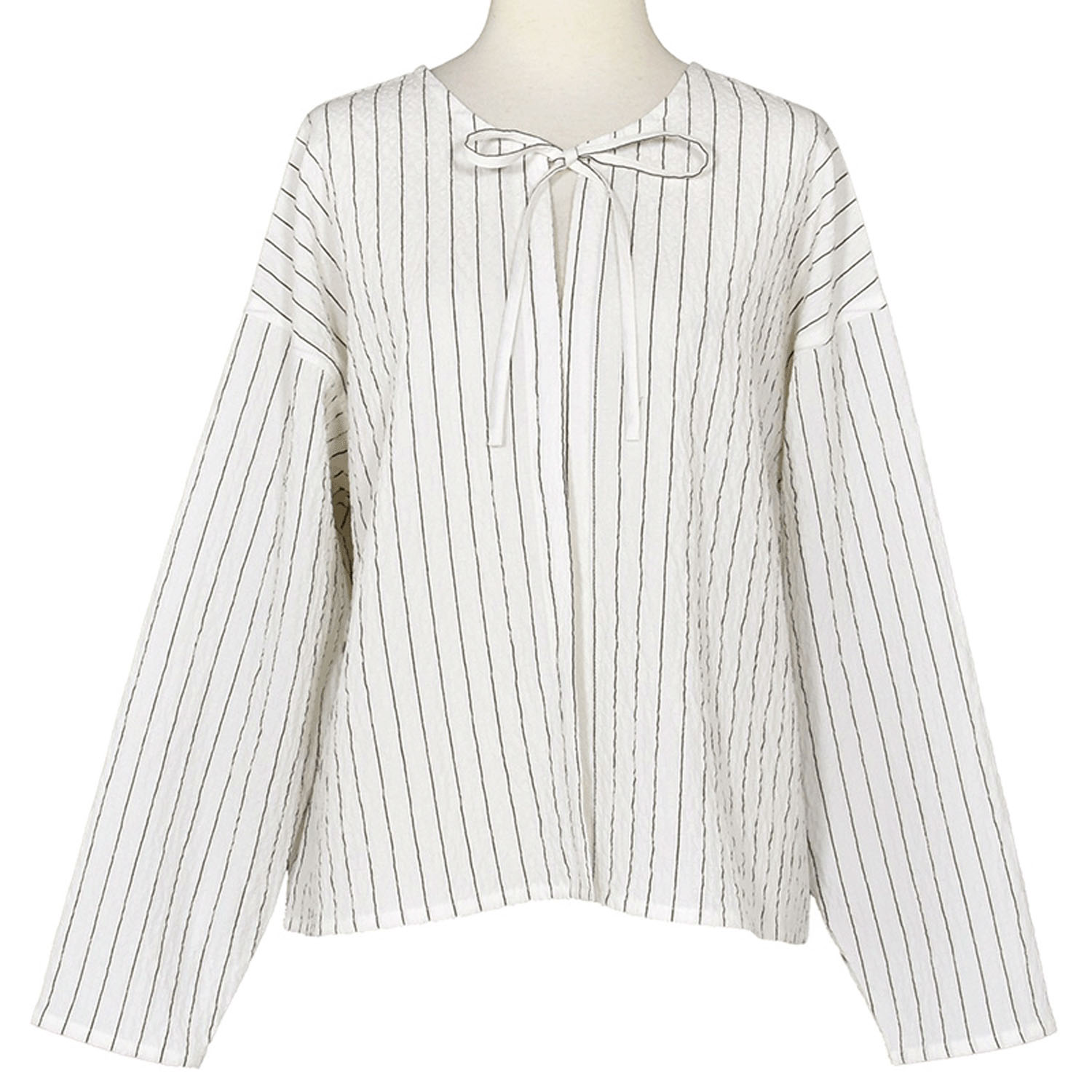 Keitto シャーリング前後2WAYブラウス