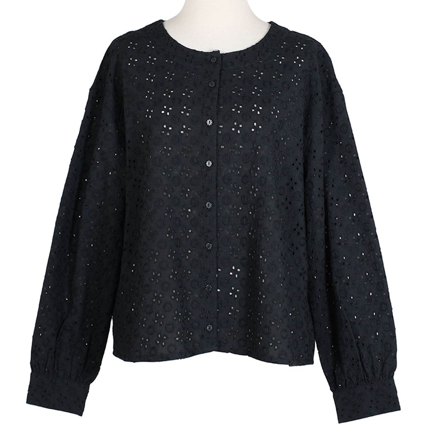 Keitto オーバーレースシャツ - 画像4