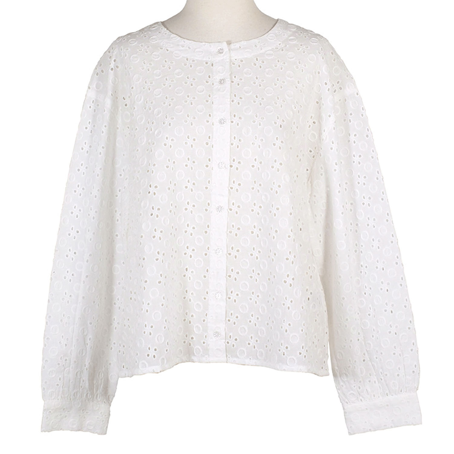 Keitto オーバーレースシャツ - 画像1