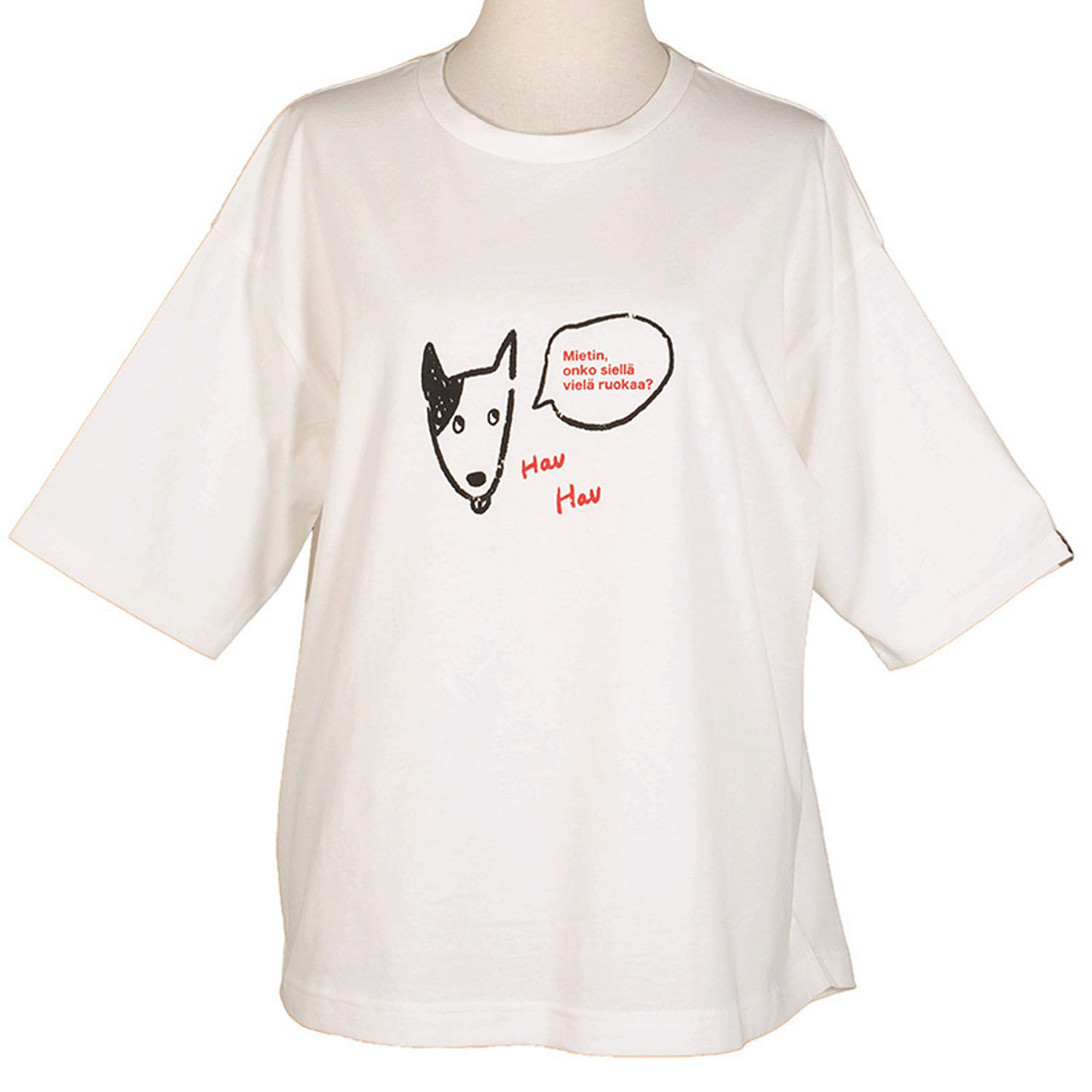 【4月中旬頃入荷予定】Keitto ドッグプリントTシャツ - 画像4