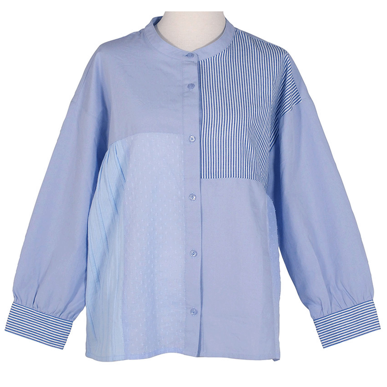 Keitto パッチワークシャツ