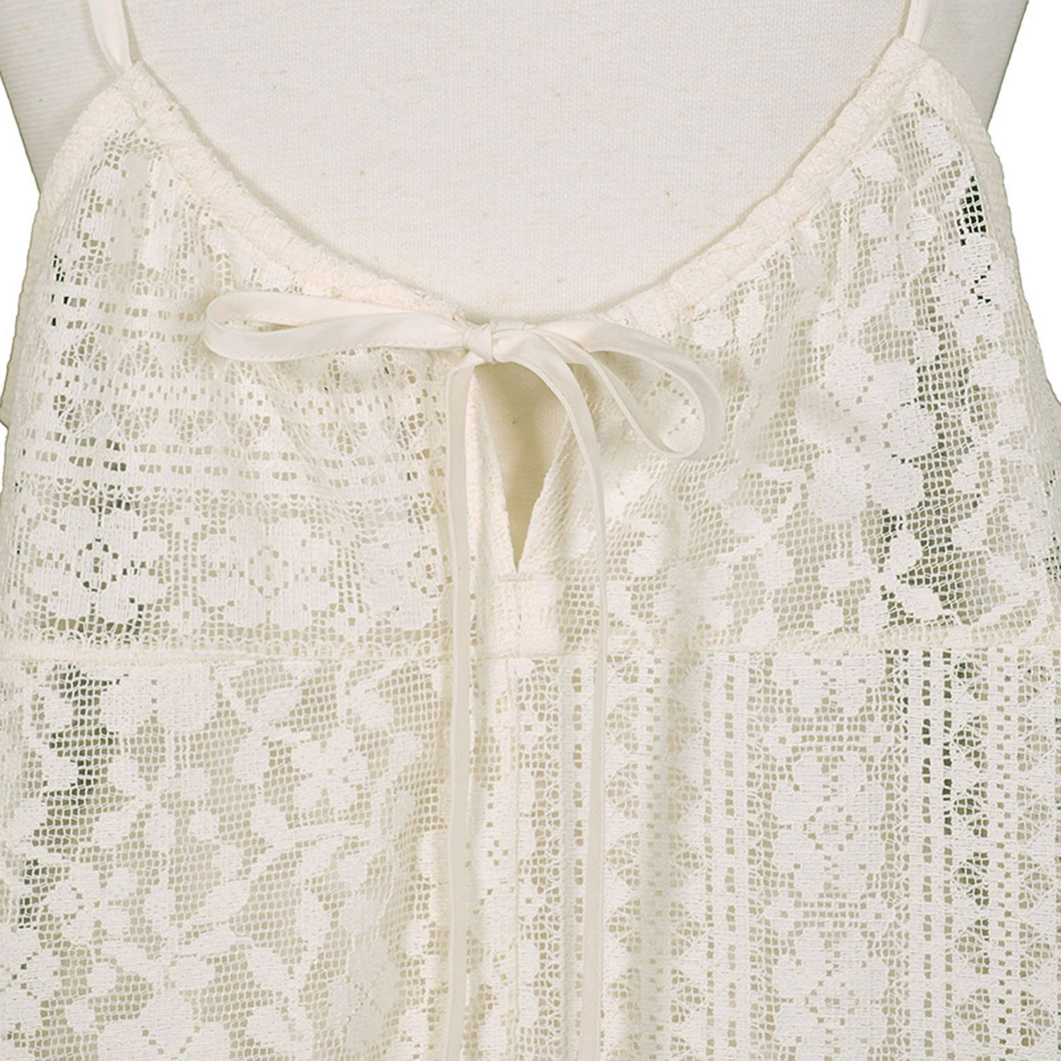 【4月中旬頃入荷予定】Keitto レース＆ドットキャミソール - 画像11