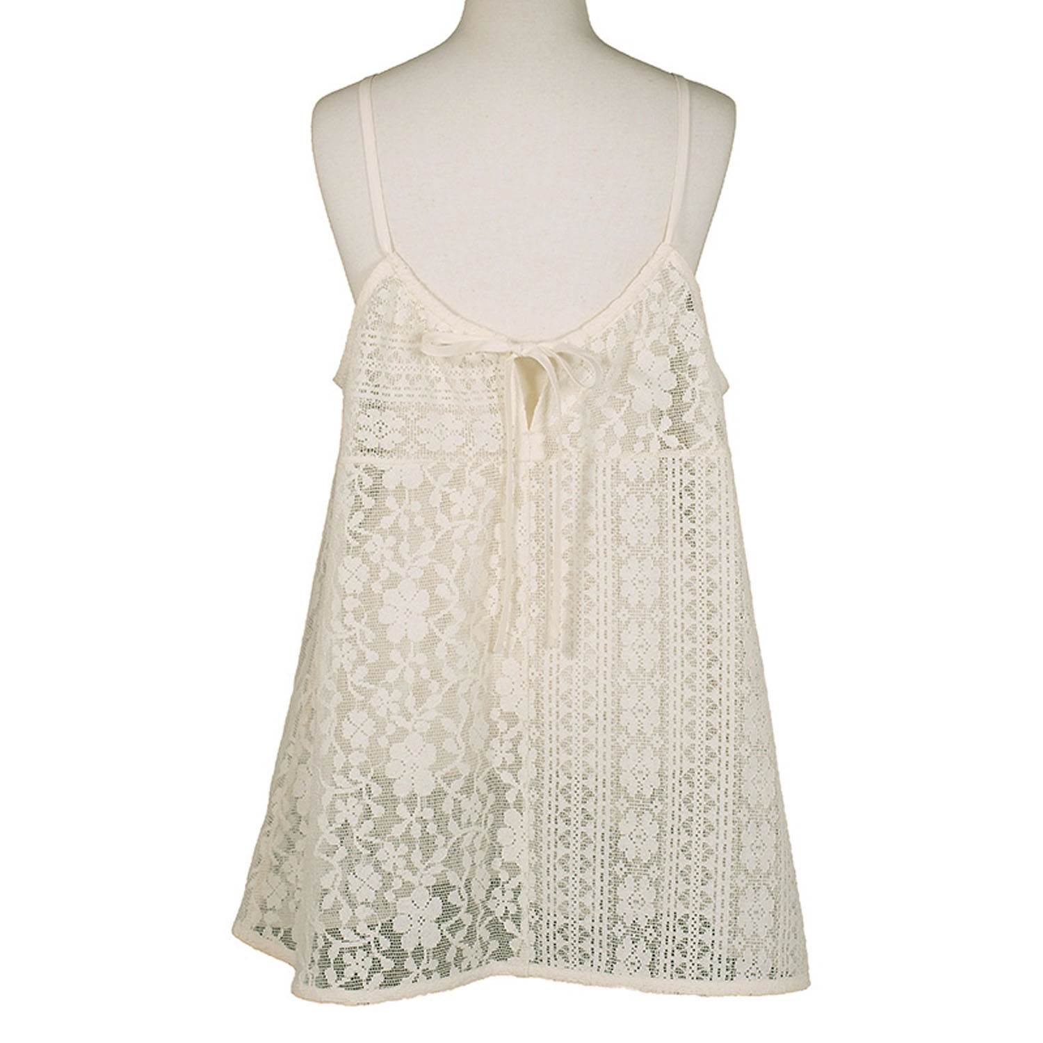 【4月中旬頃入荷予定】Keitto レース＆ドットキャミソール - 画像9