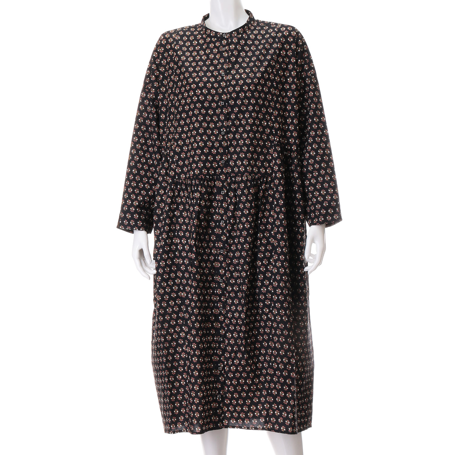 【Insta Live】YURK geniet van ボタニカルプリントギャザーワンピース - 画像2