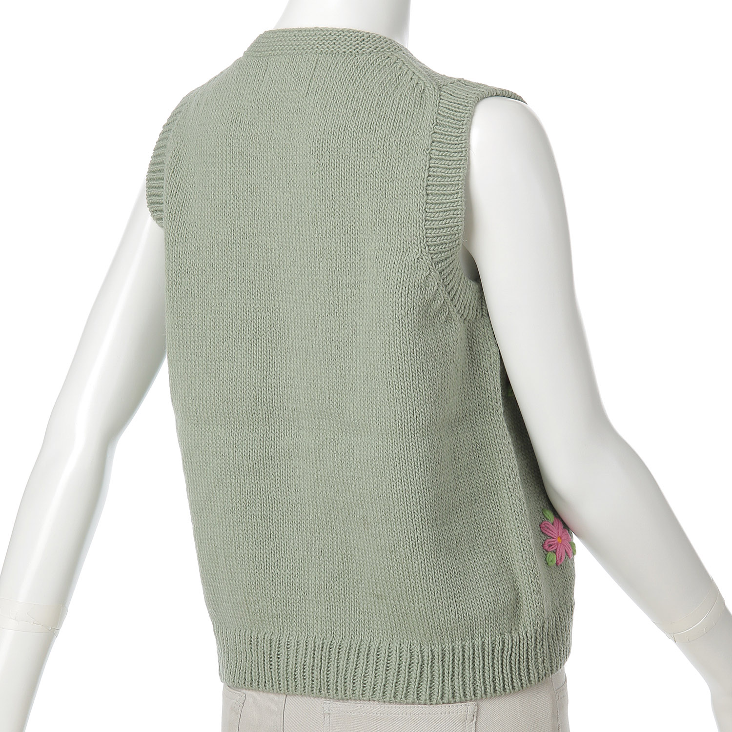 【Insta Live】ESTELLE 花柄クルーネックベスト - 画像9