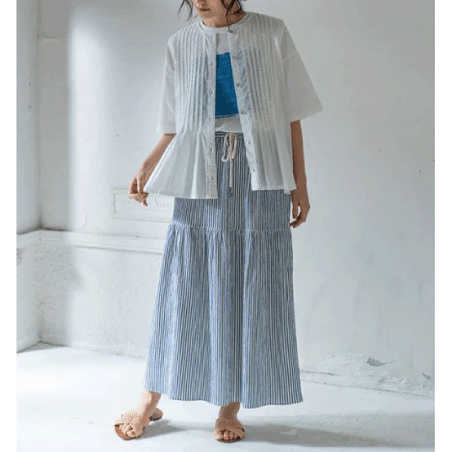 YARRA ハンドペイントプリントTEE - 画像4