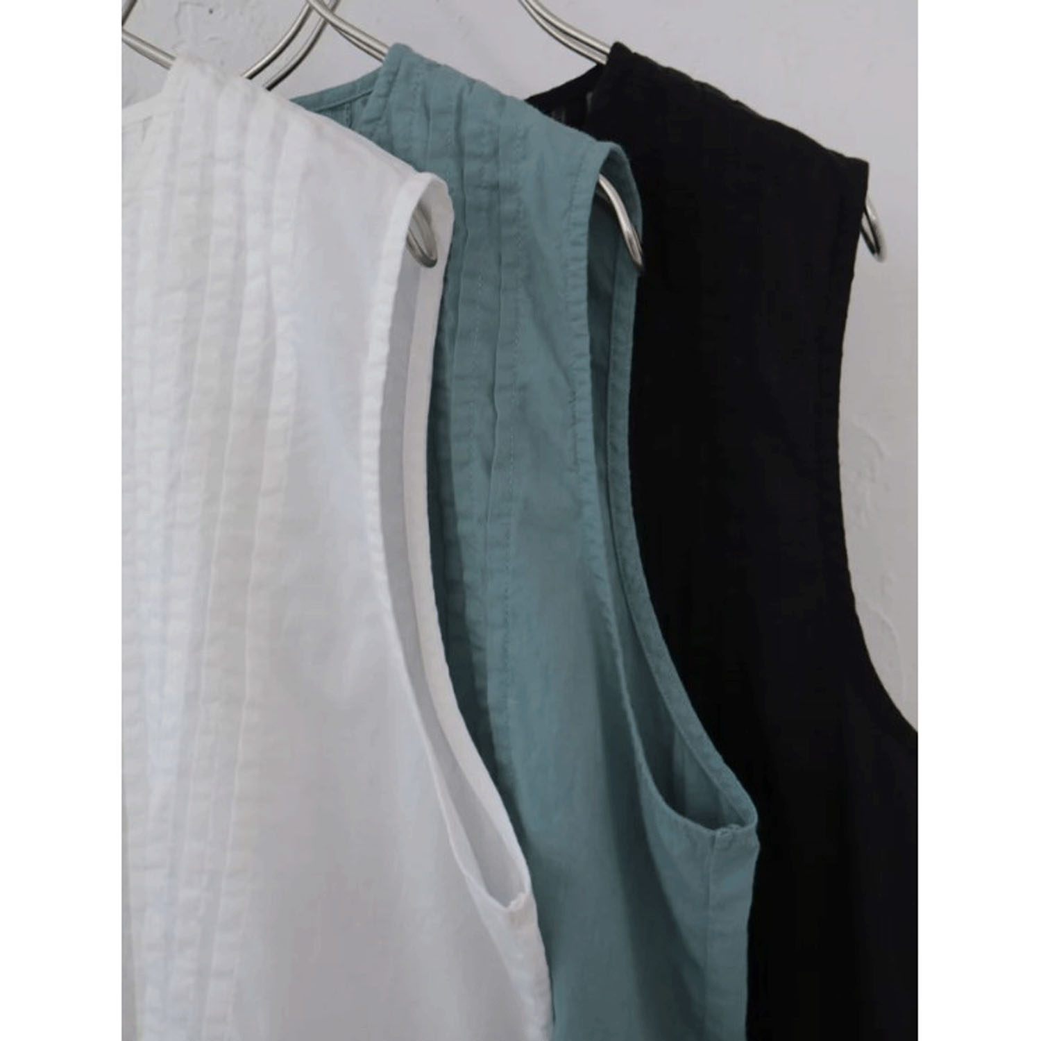 YARRA INDIAピンタックベスト - 画像3