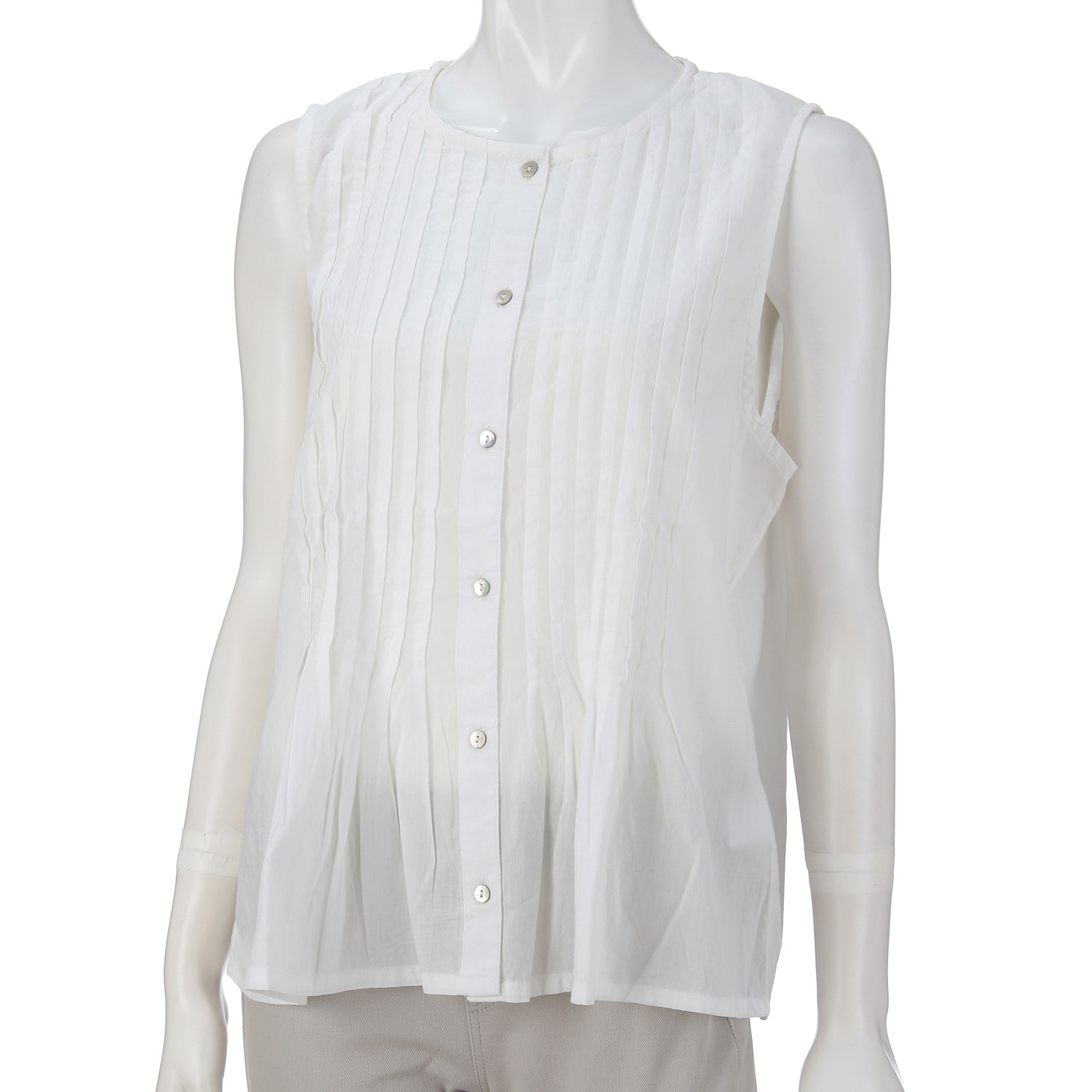 YARRA INDIAピンタックベスト - 画像9