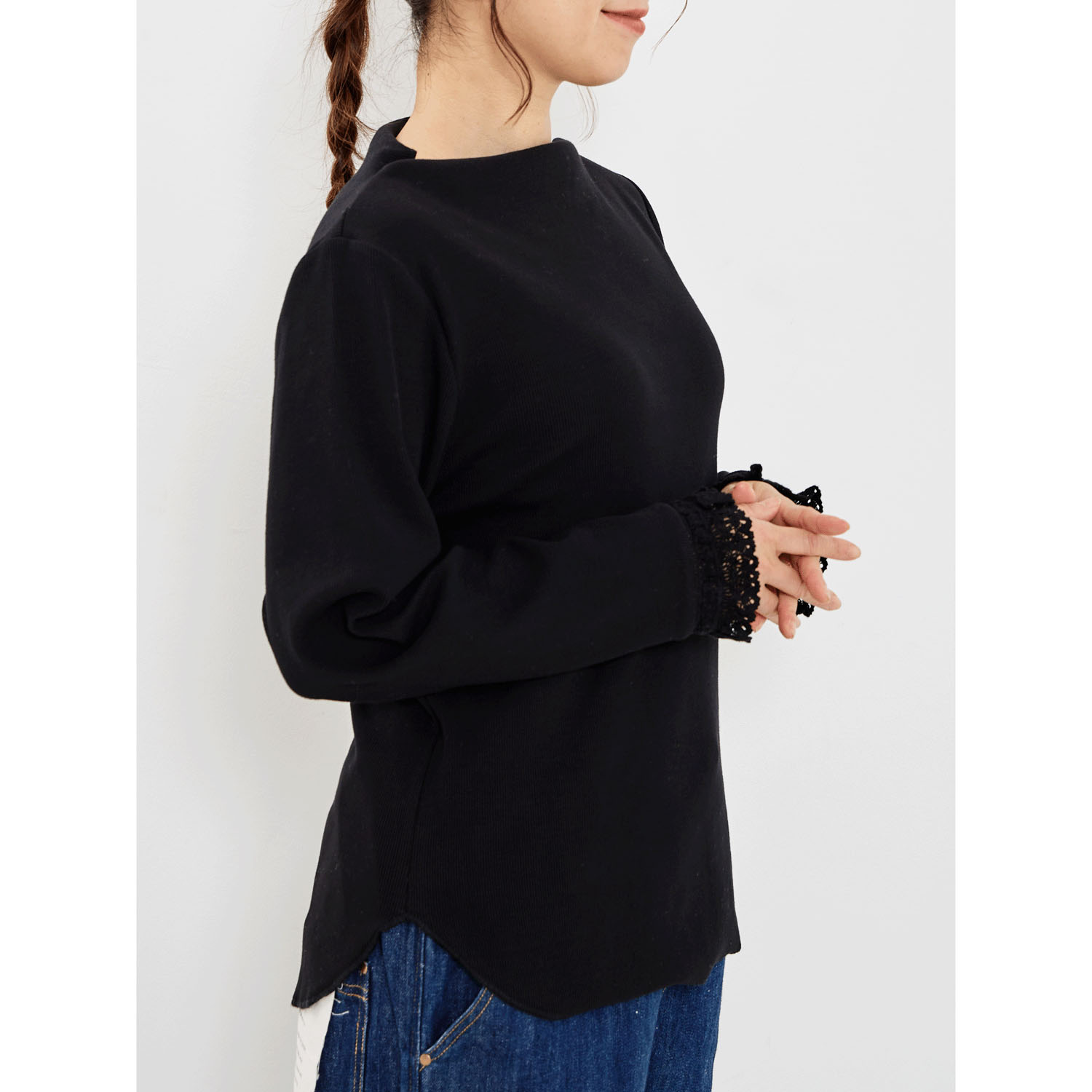 YURK genite van レースコンビカットソー - 画像8