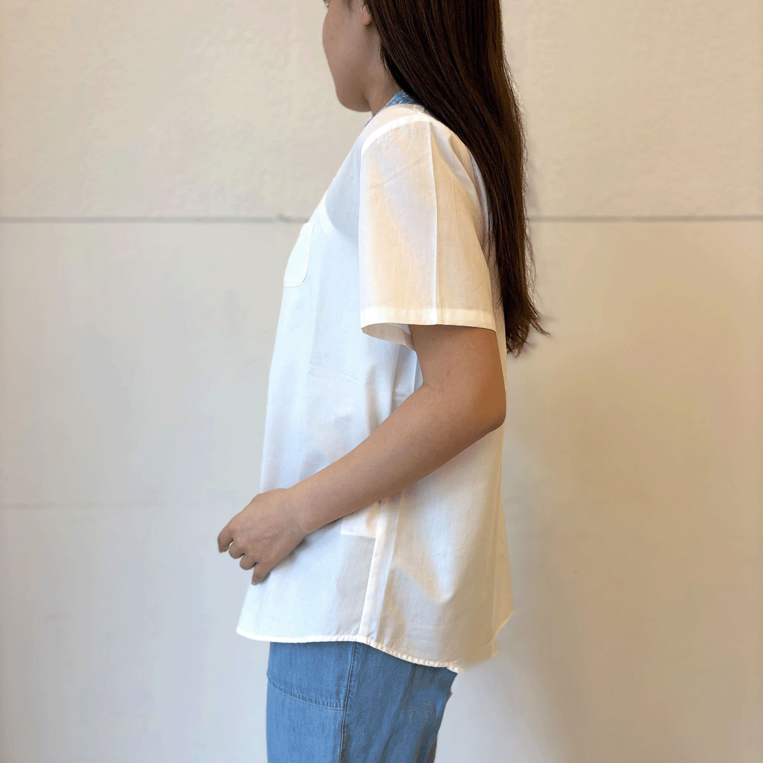 Parkes セーラーカラーシャツ - 画像7