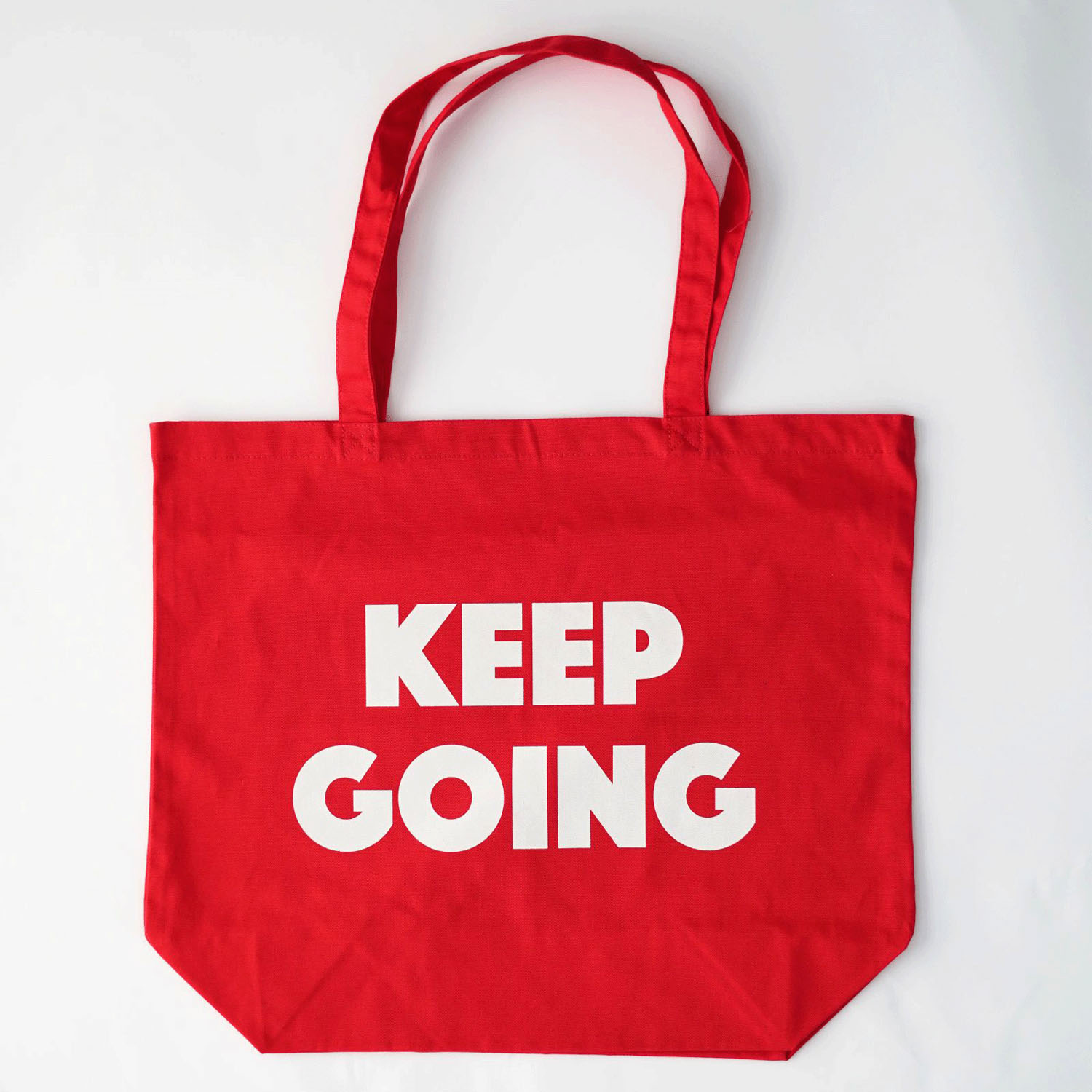 ciroc キャンバストートバッグ L ”KEEP GOING” - 画像4