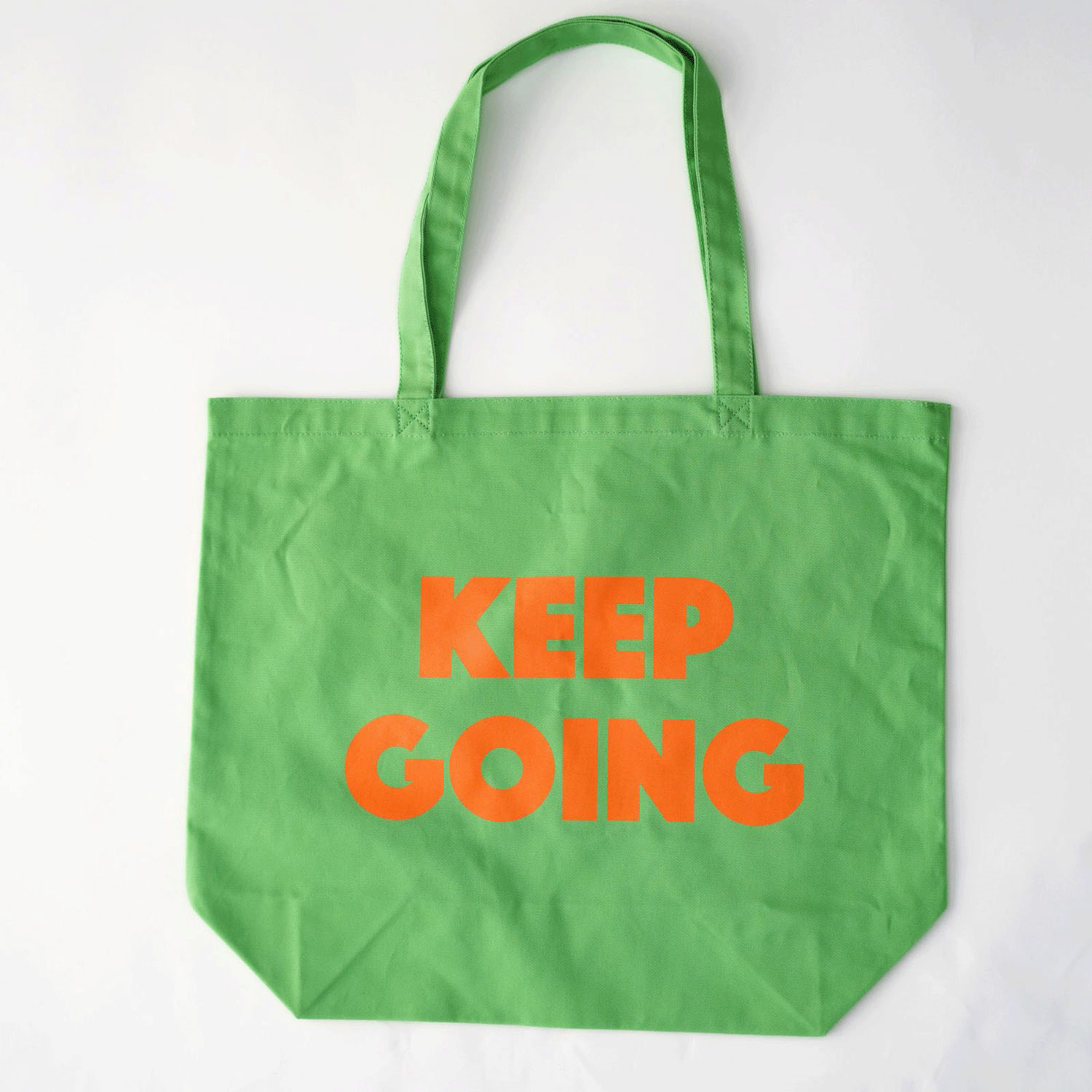 ciroc キャンバストートバッグ L ”KEEP GOING” - 画像6