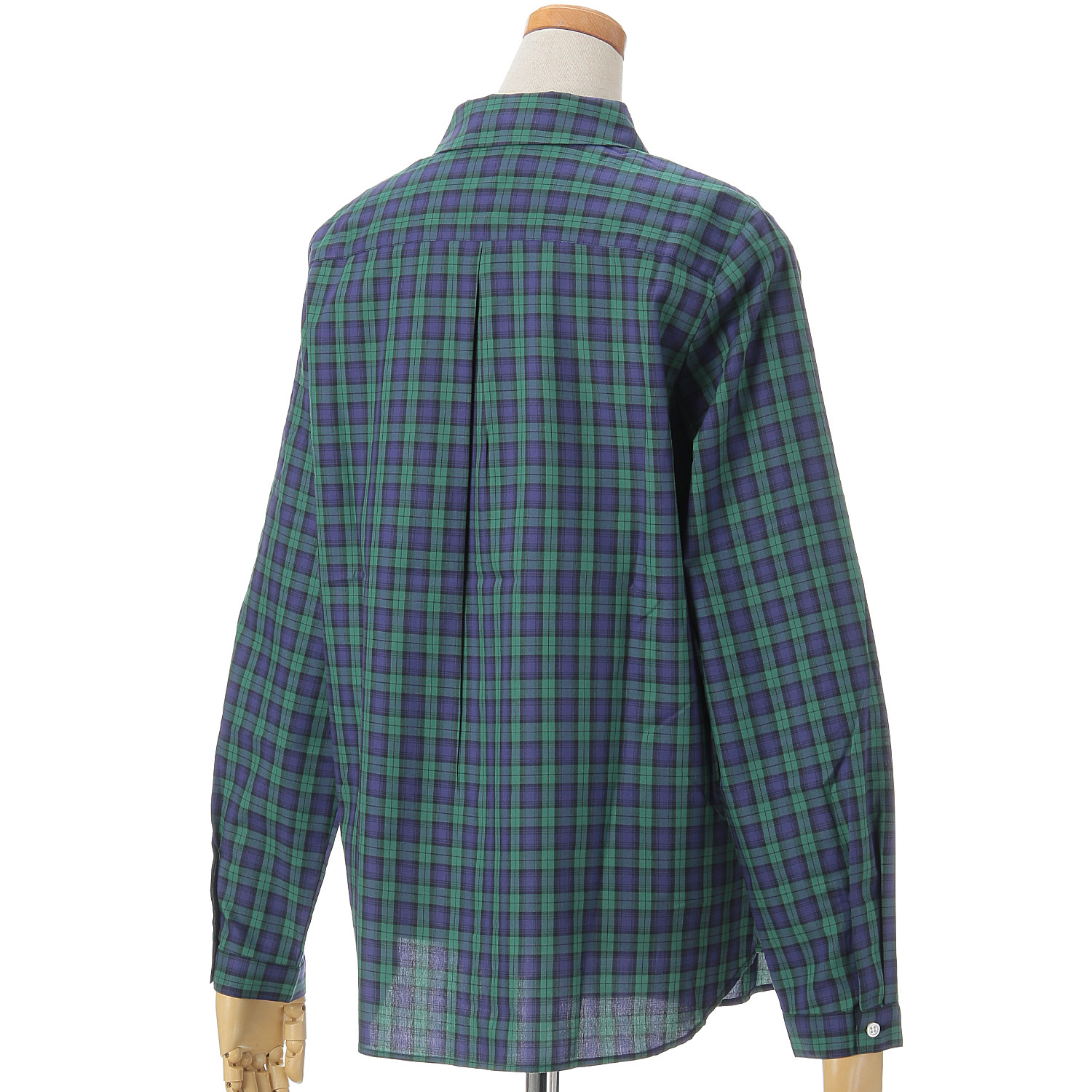 Parkes ラウンドカラーレギュラーシャツ - 画像2