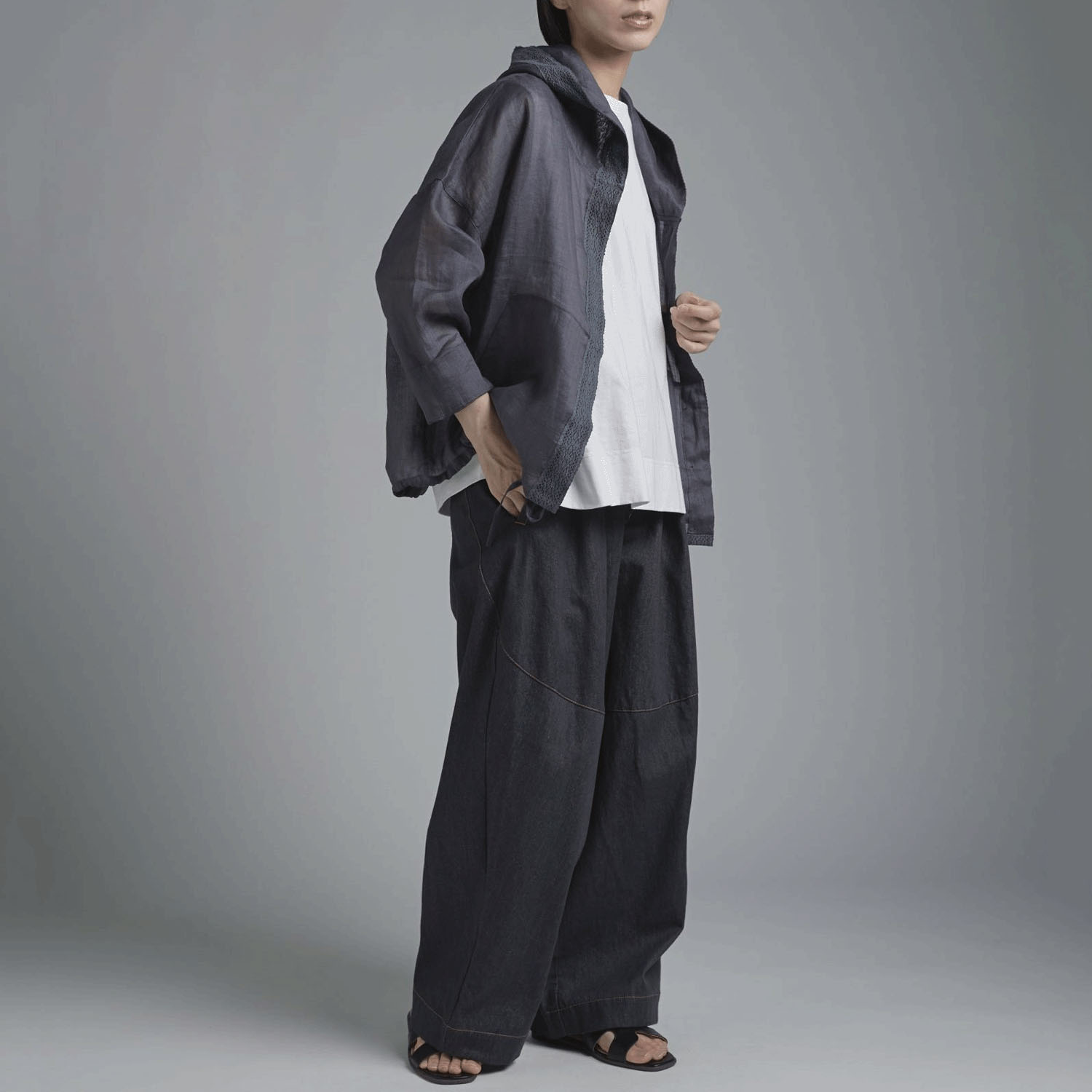 【お取寄せ】T．Tutie シアーラミーレースジャケット - 画像2