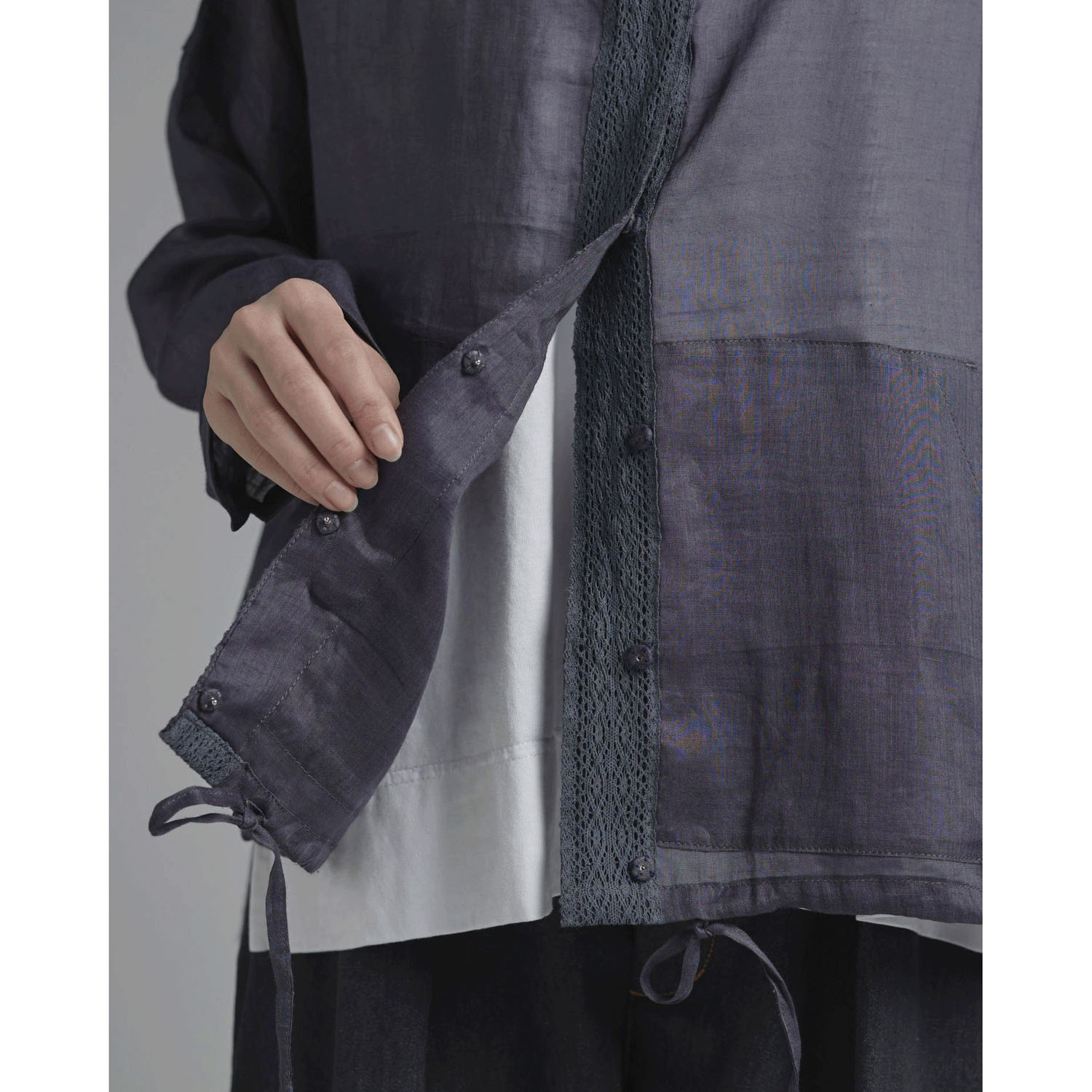 【お取寄せ】T．Tutie シアーラミーレースジャケット - 画像9