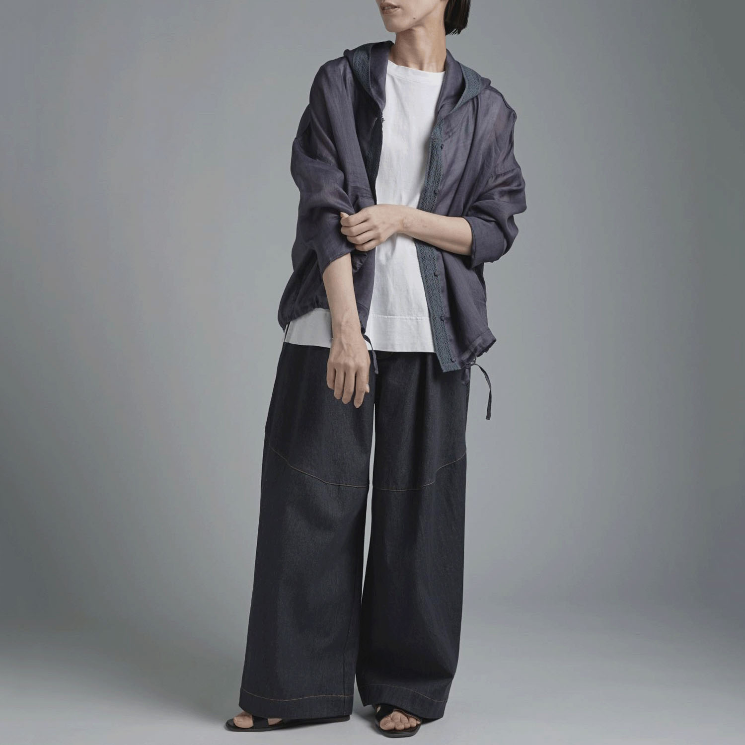 【お取寄せ】T．Tutie シアーラミーレースジャケット - 画像1