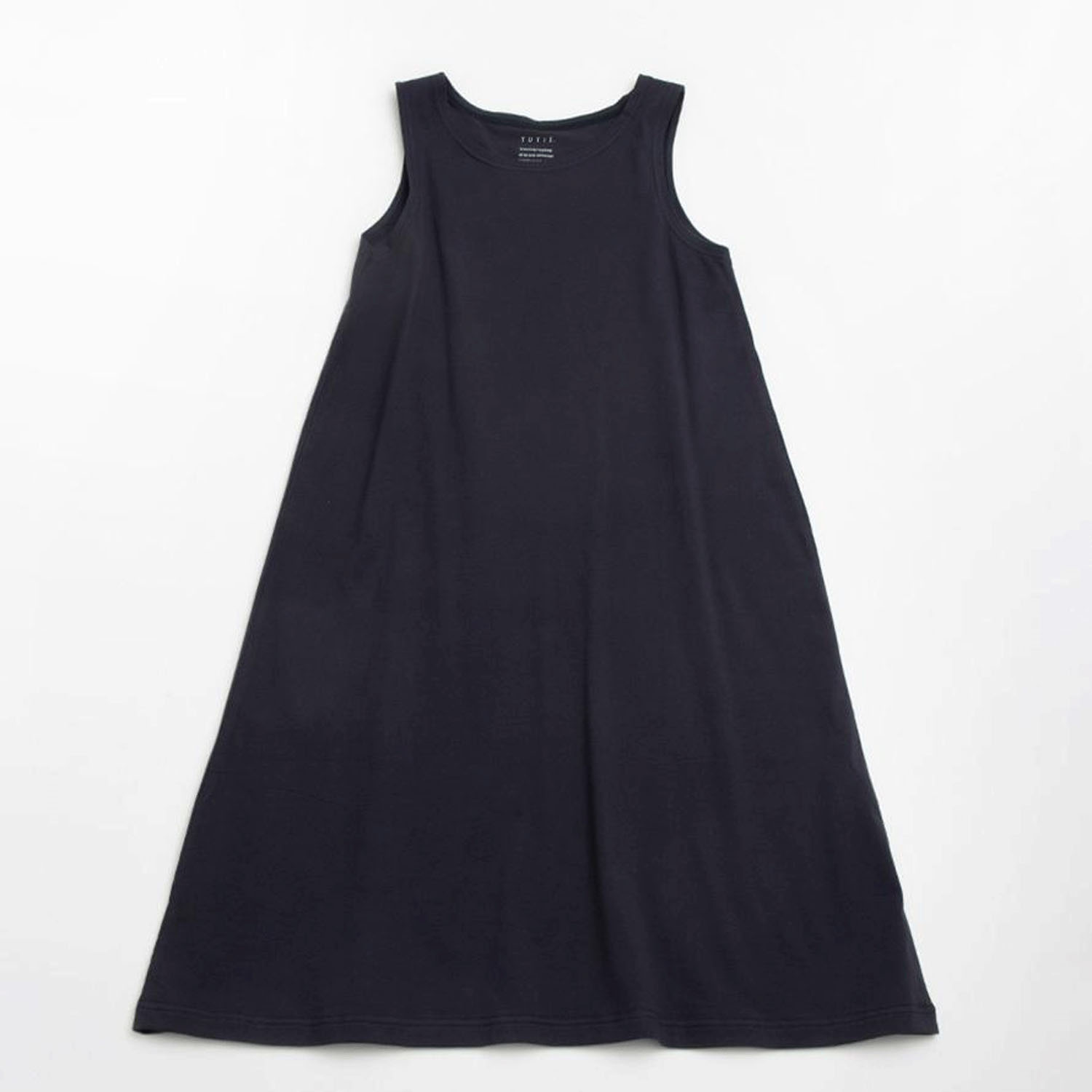 TUTIE． コットン天竺ノースリーブワンピース - 画像5