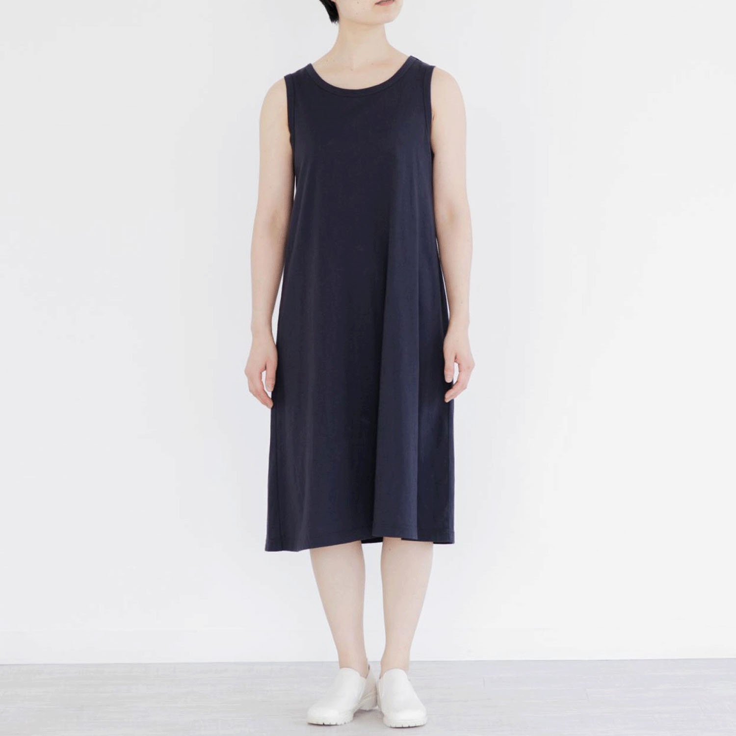 TUTIE． コットン天竺ノースリーブワンピース - 画像6