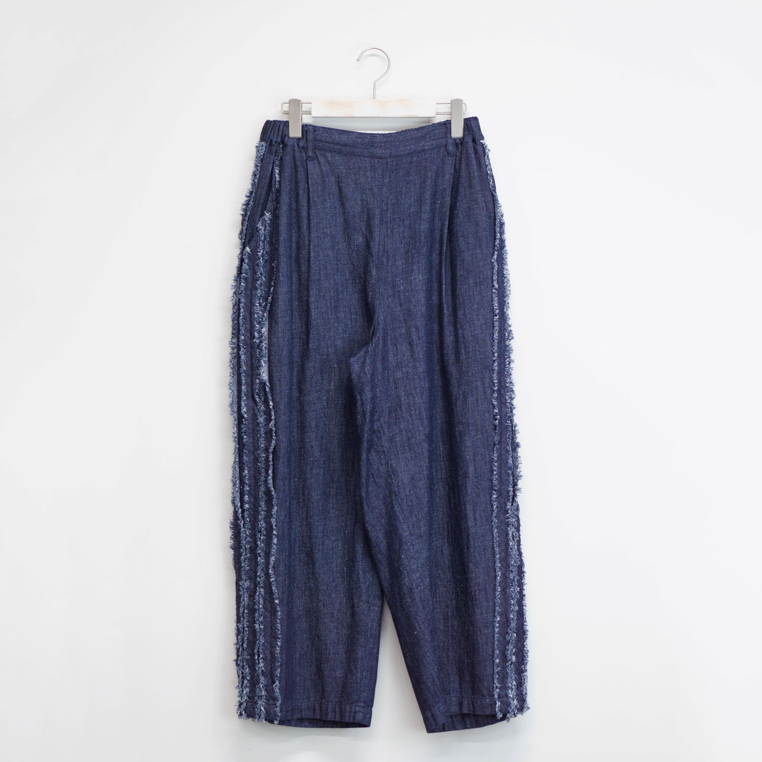 ista－ire 6．5oz甘撚りデニム サイドテープパンツ - 画像11