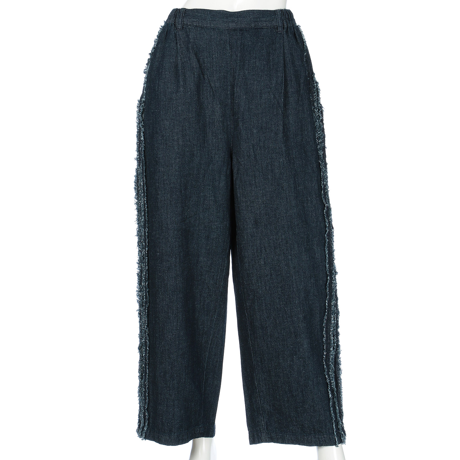 ista－ire 6．5oz甘撚りデニム サイドテープパンツ - 画像13