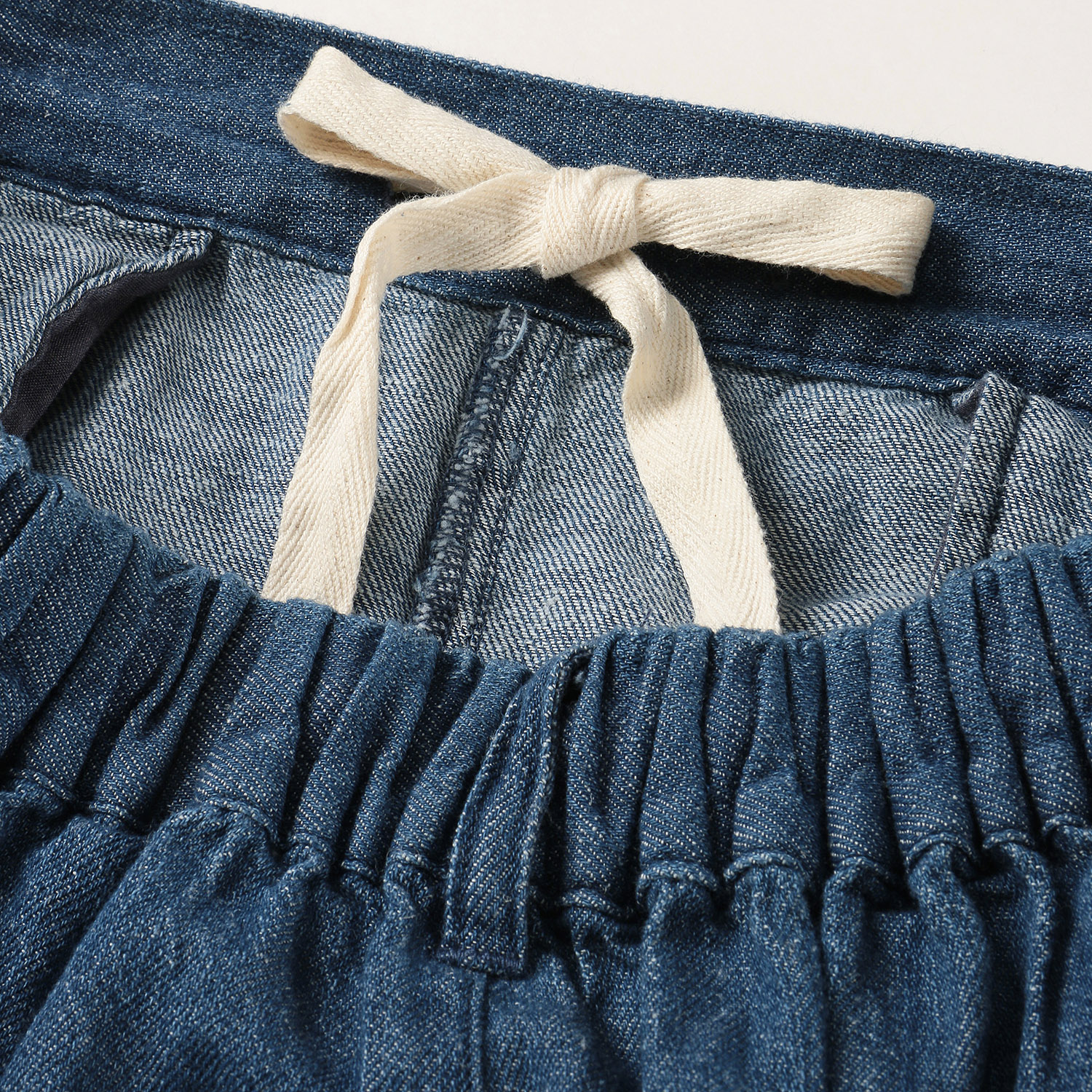 ista－ire 6．5oz甘撚りデニム サイドテープパンツ - 画像9