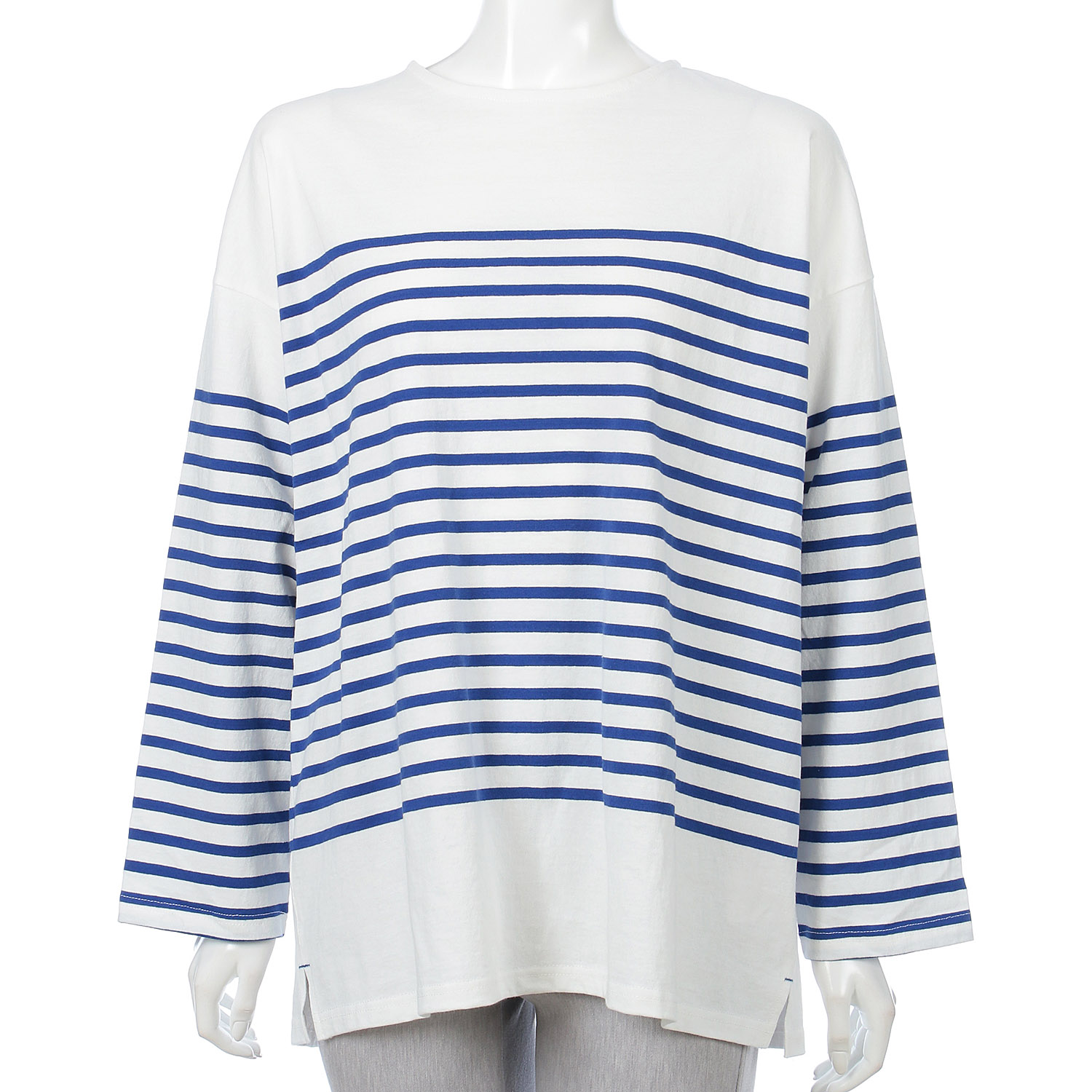 ista－ire パネルボーダー ロングTEE - 画像8