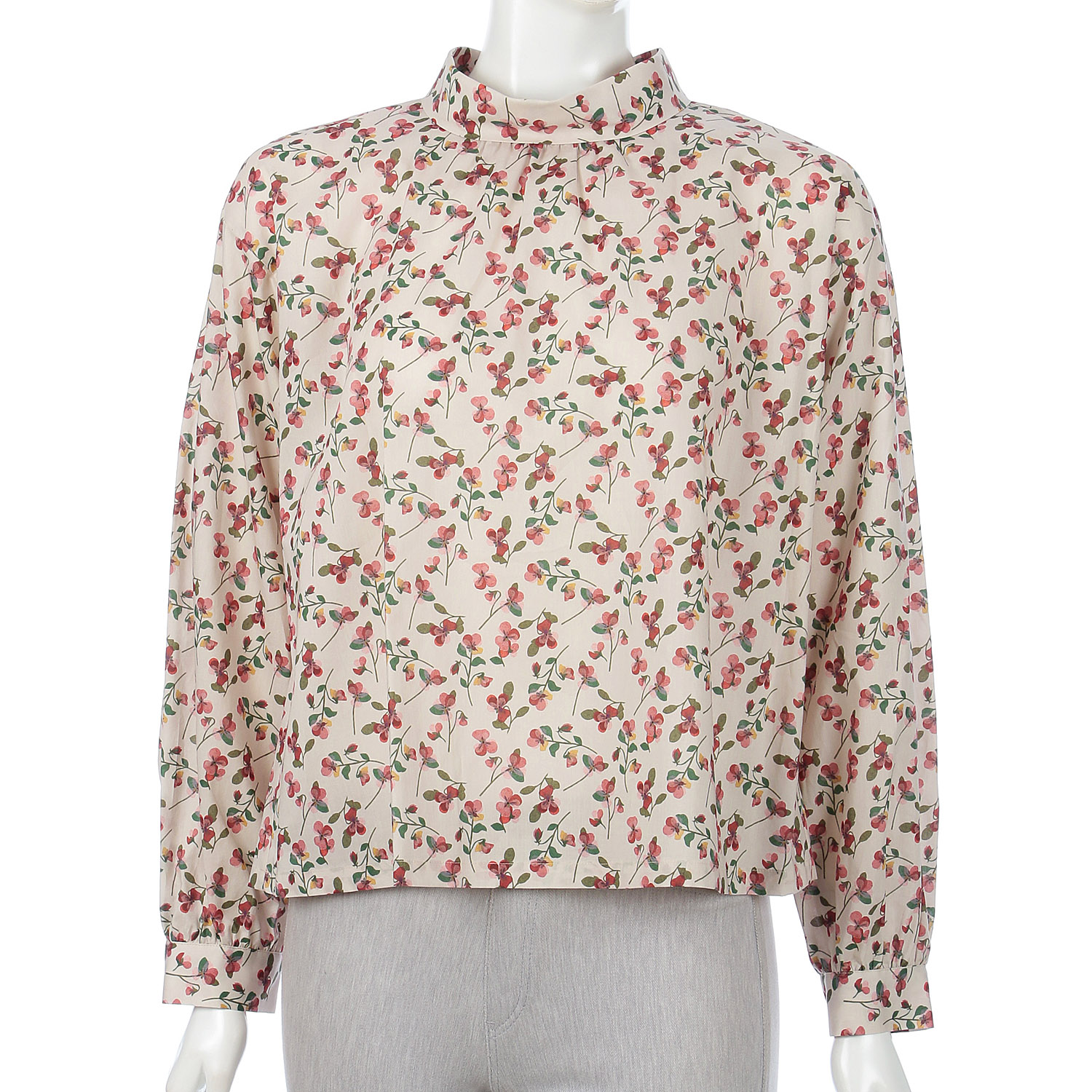 J．Sloane LIBERTYロールカラーブラウス - 画像1