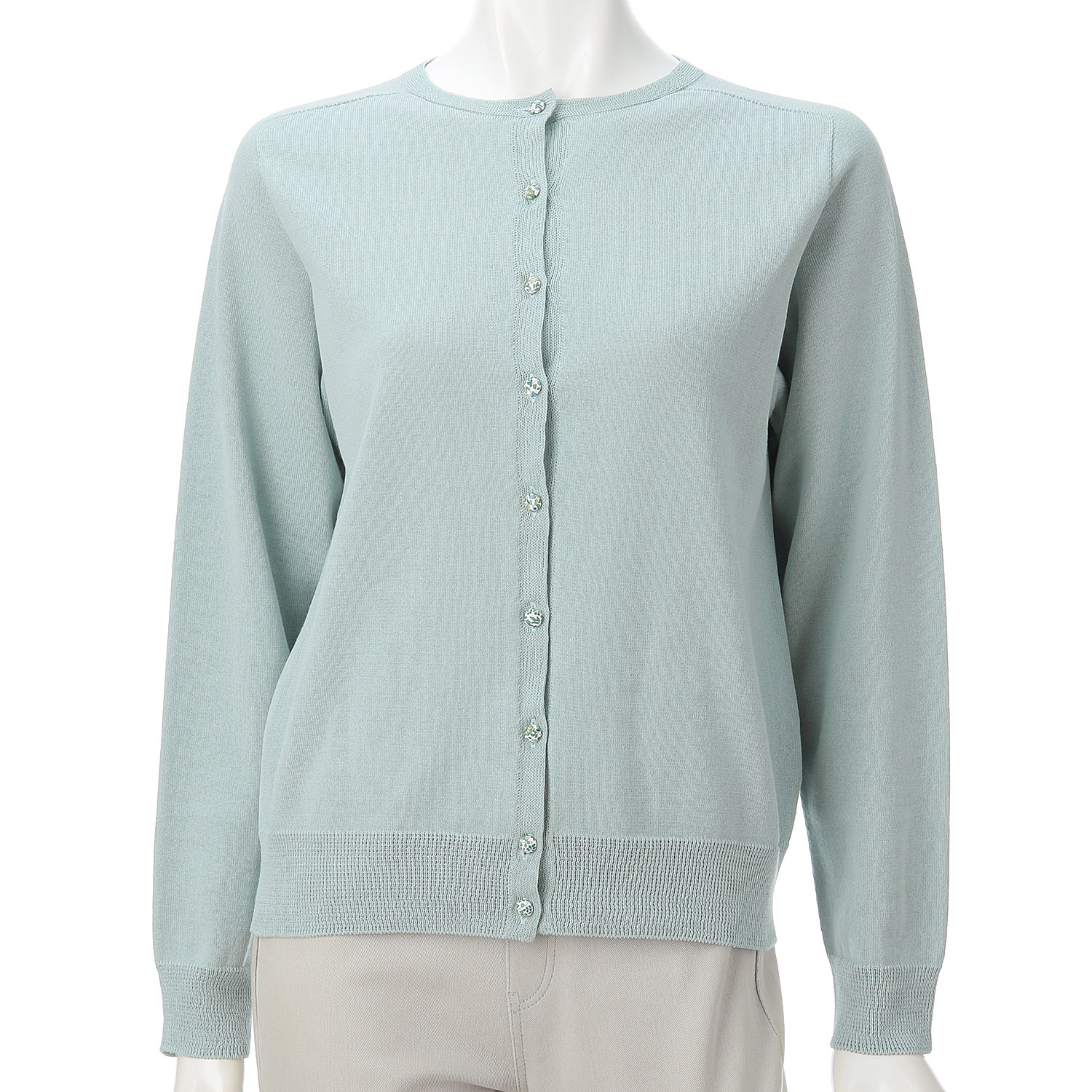 J．Sloane リバティくるみ釦カーディガン - 画像11