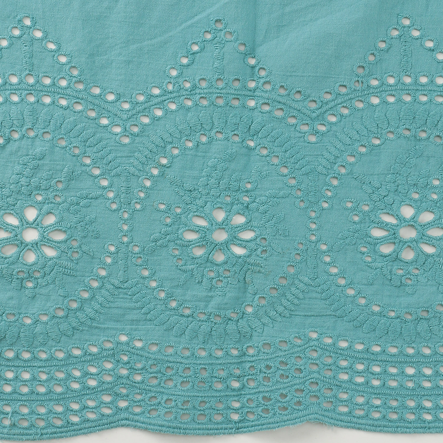 東京かんかん 縁がかわいい刺繍コットンパンツ - 画像9