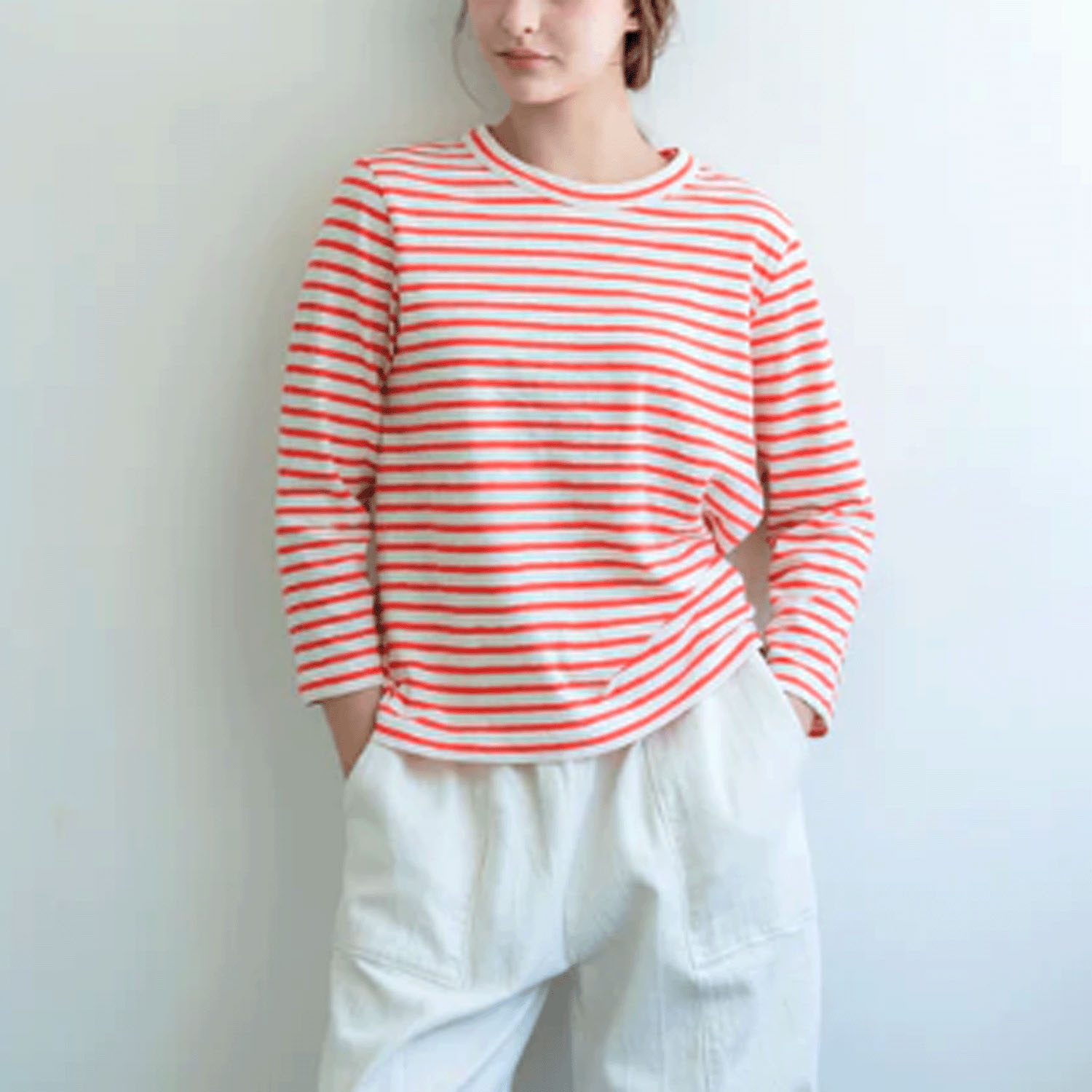 YARRA エコリバイバル9分袖TEE