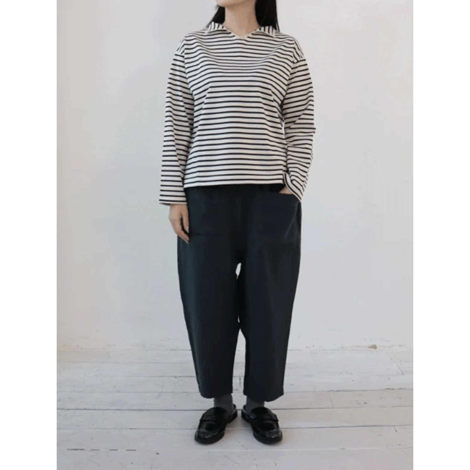 YARRA フロントポケット8分丈パンツ - 画像11