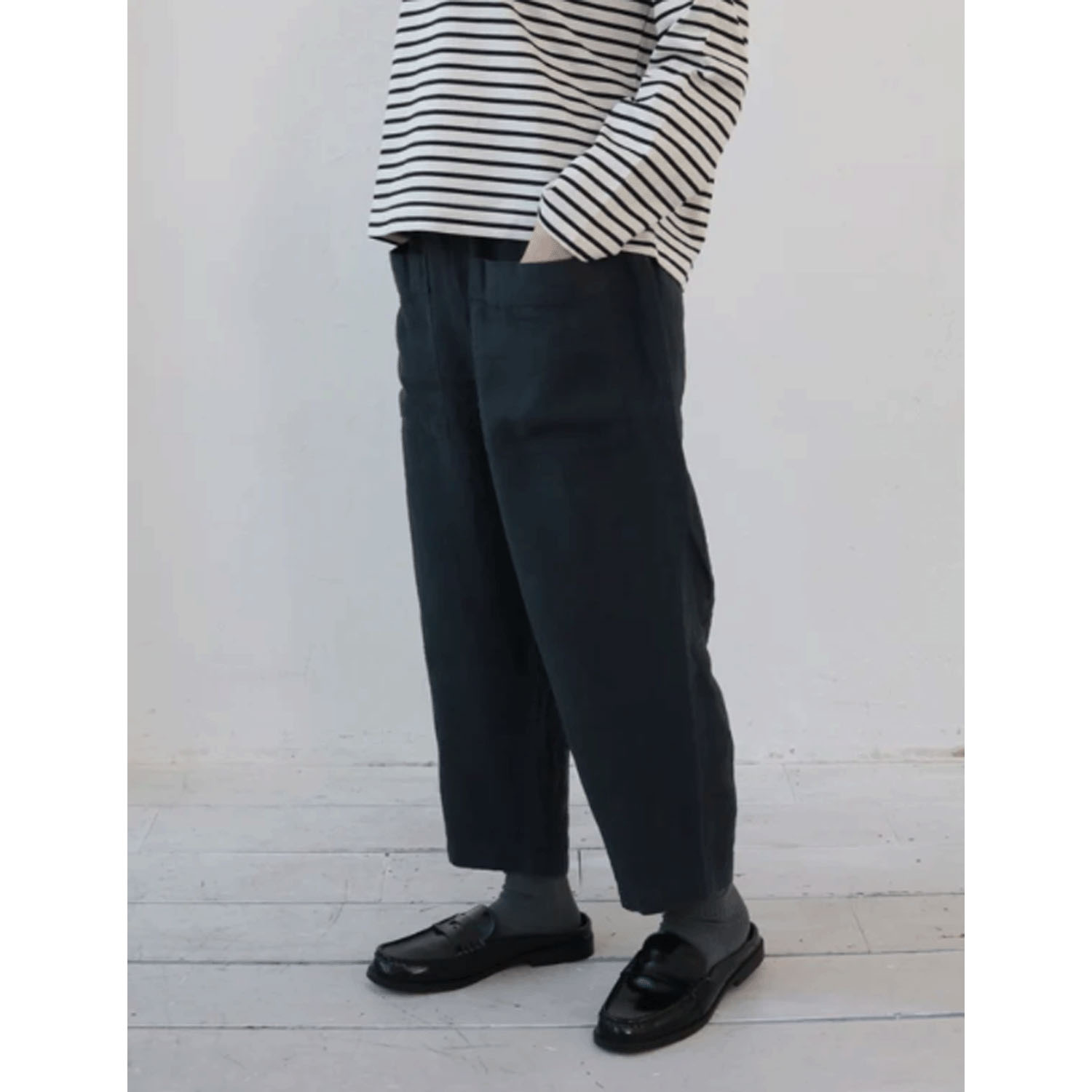 YARRA フロントポケット8分丈パンツ - 画像10