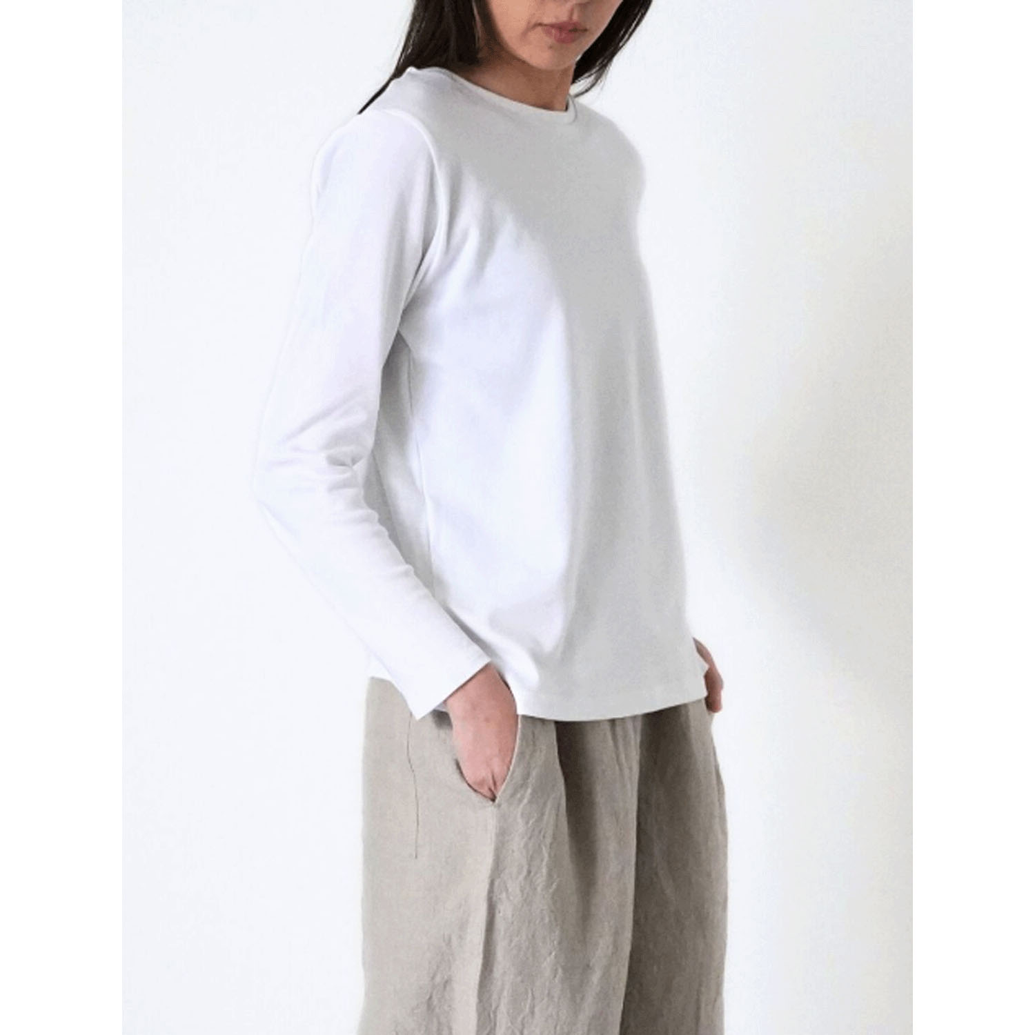 ciroc 長袖オーガニックコットンT - 画像1