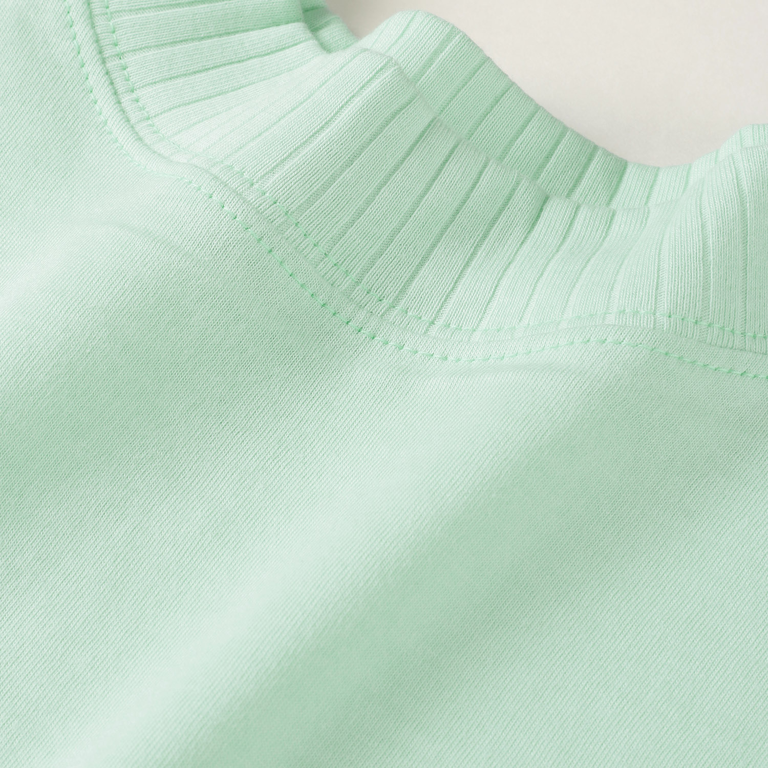 ciroc 七分袖ネックリブシャツ - 画像13