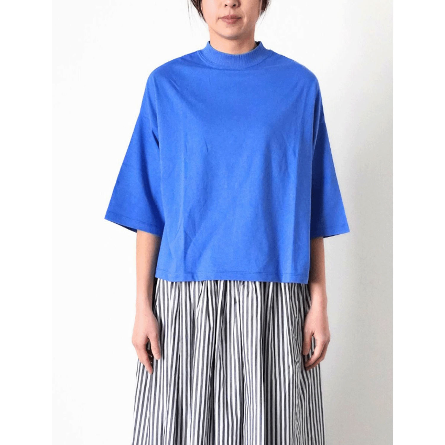 ciroc 七分袖ネックリブシャツ - 画像14