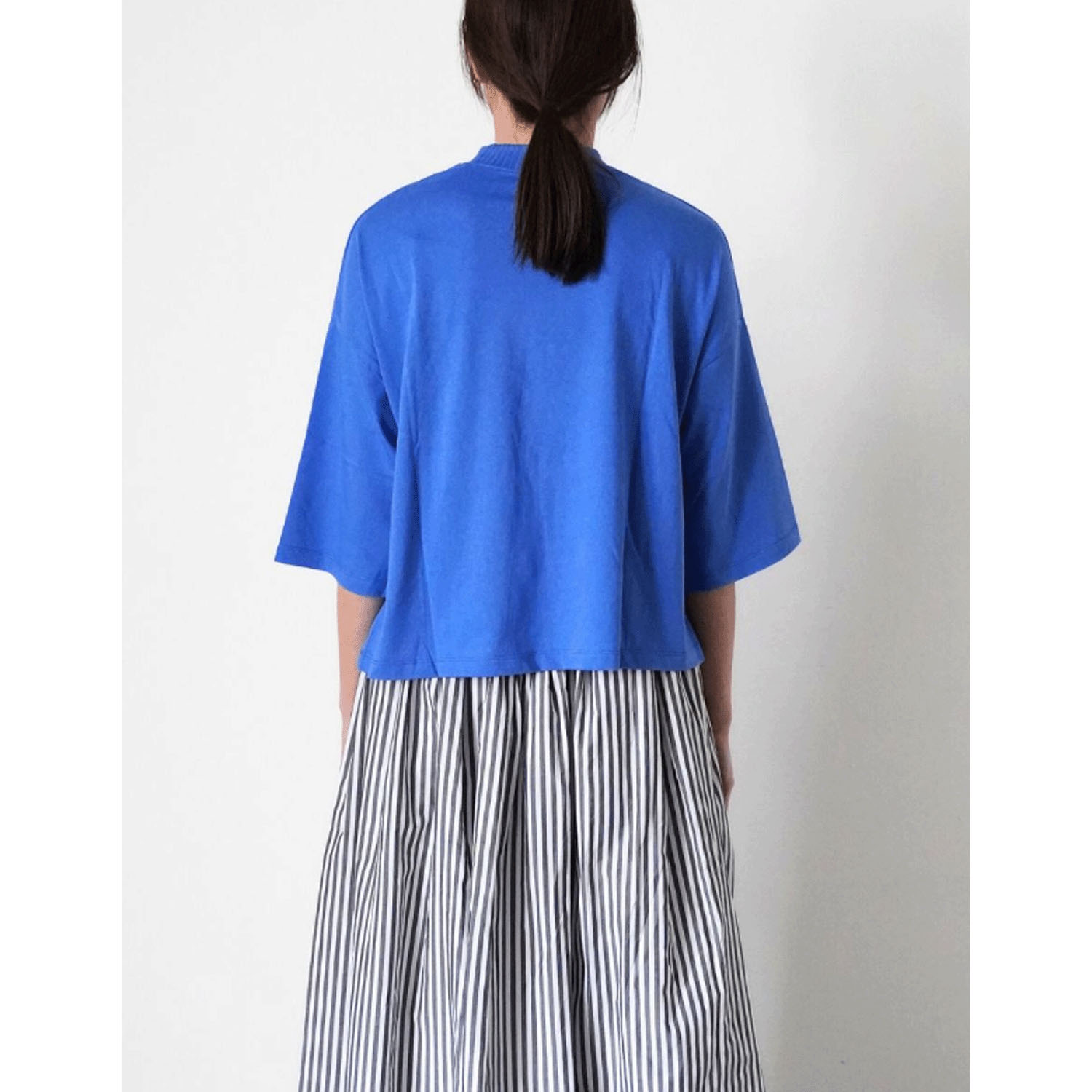 ciroc 七分袖ネックリブシャツ - 画像16