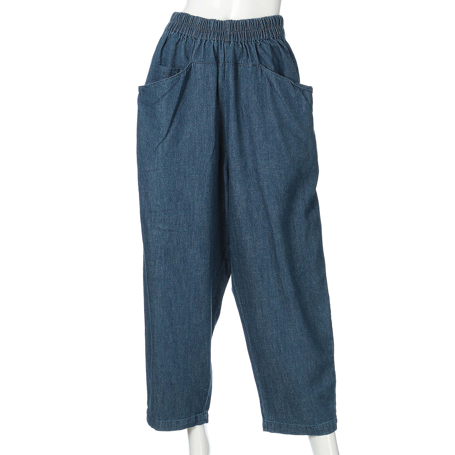 6．5綿麻甘撚りデニム ルーフポケットパンツ - 画像4