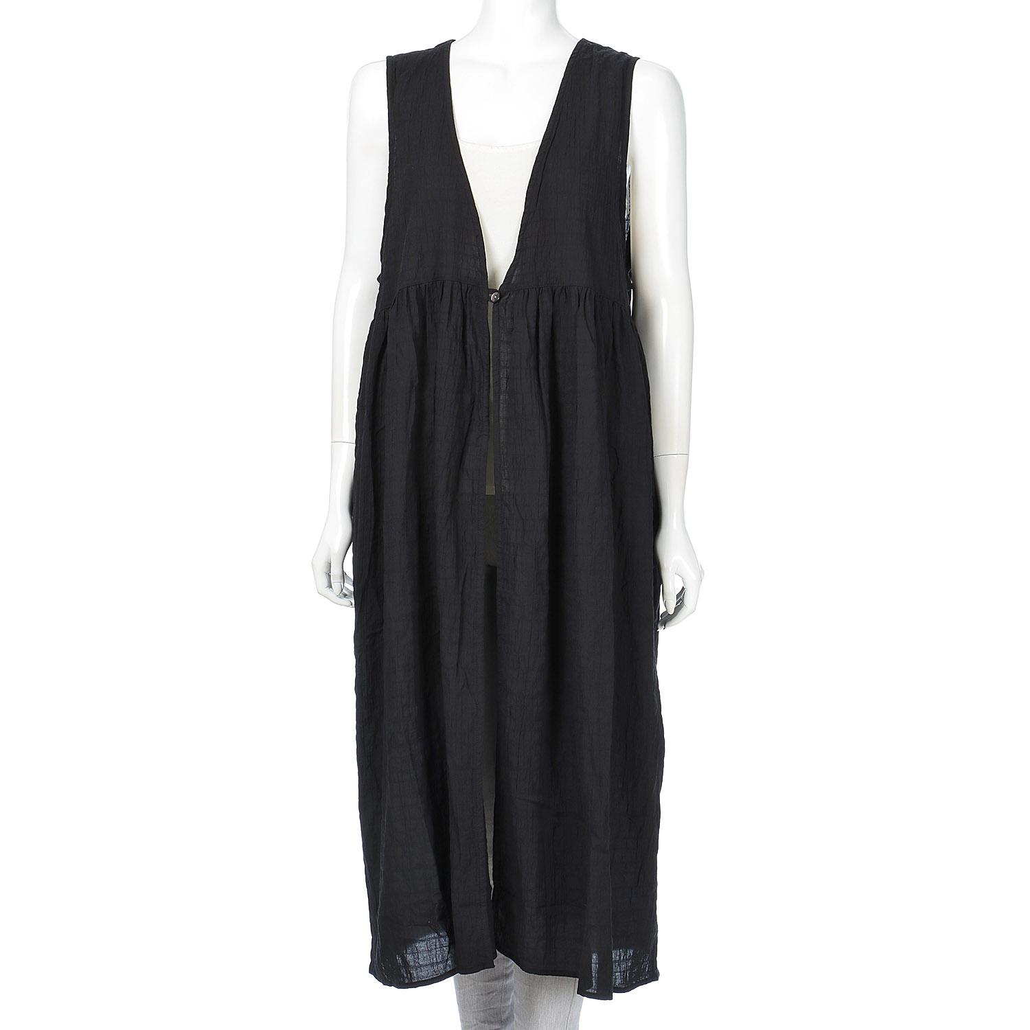 ista－ire シャーリングチェック ジレワンピース - 画像9