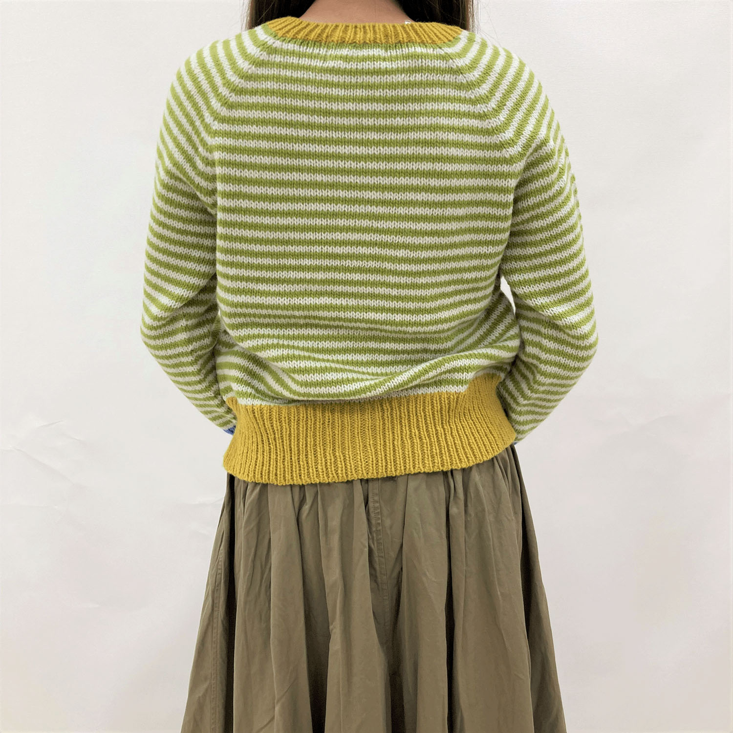 ESTELLE ボーダーカーディガン - 画像5