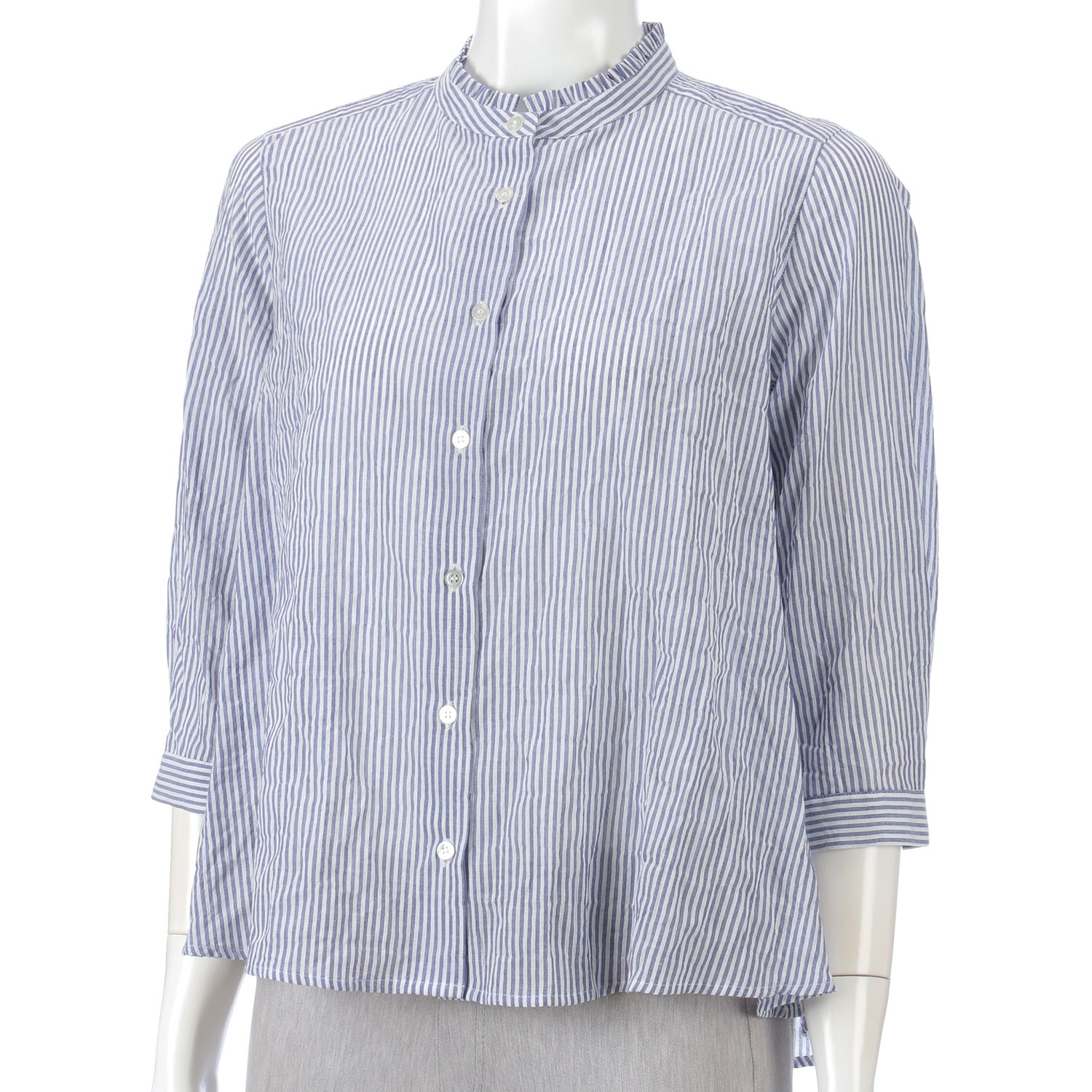 Parks スタンドフリルブラウス - 画像3