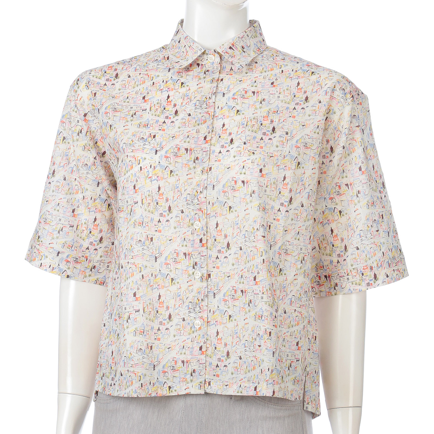 Parkes コンパクトボックスシャツ - 画像1