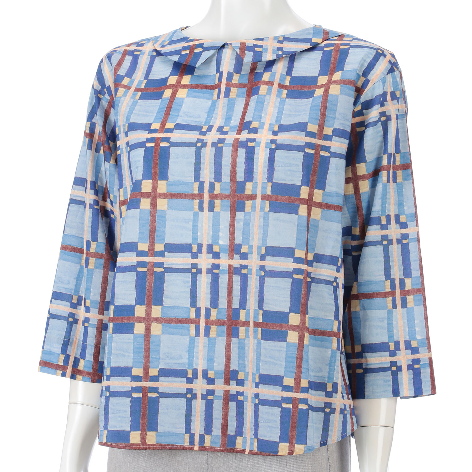 Parkes LIBERTY オーバーブラウス - 画像1