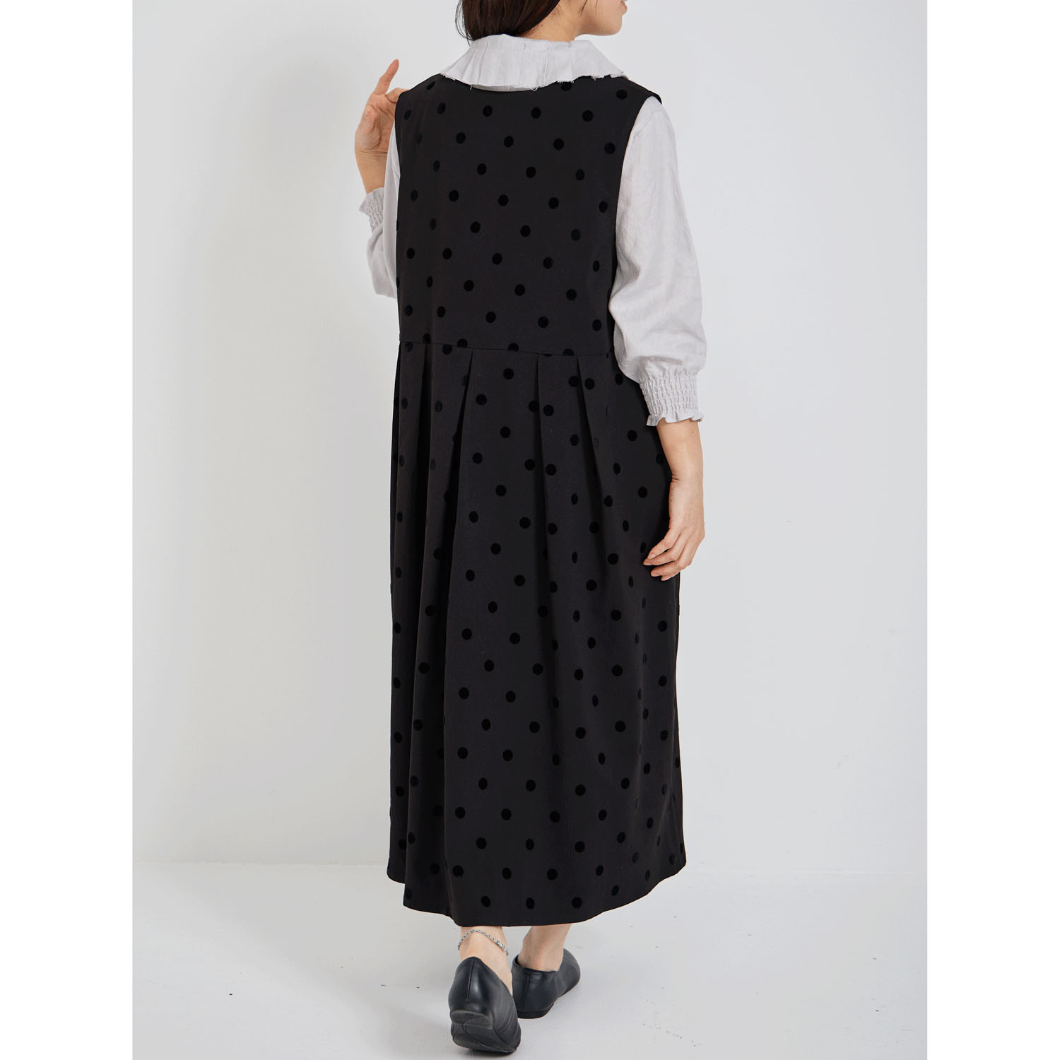 YURK geniet van ジャンパースカート - 画像4