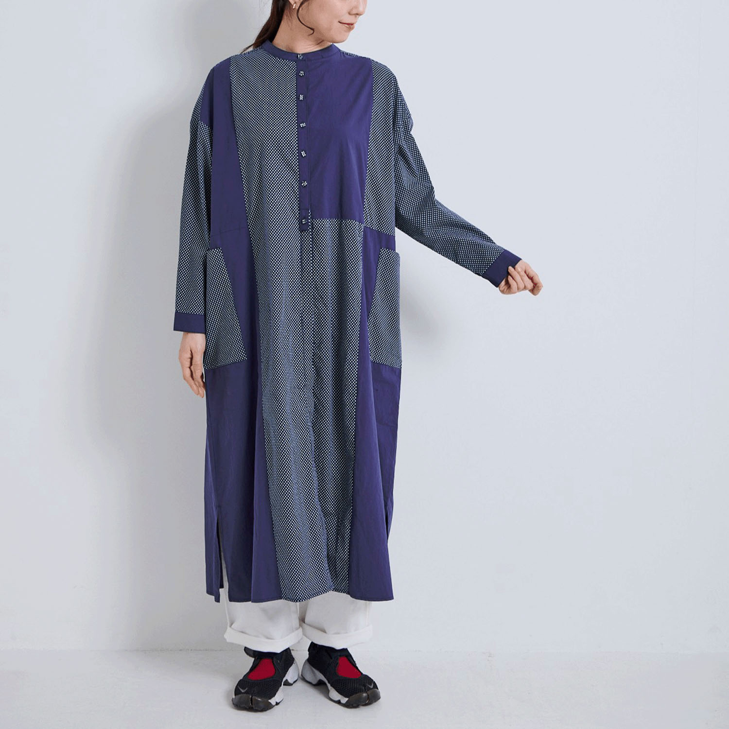 YURK geniet van パッチワークワンピース - 画像7