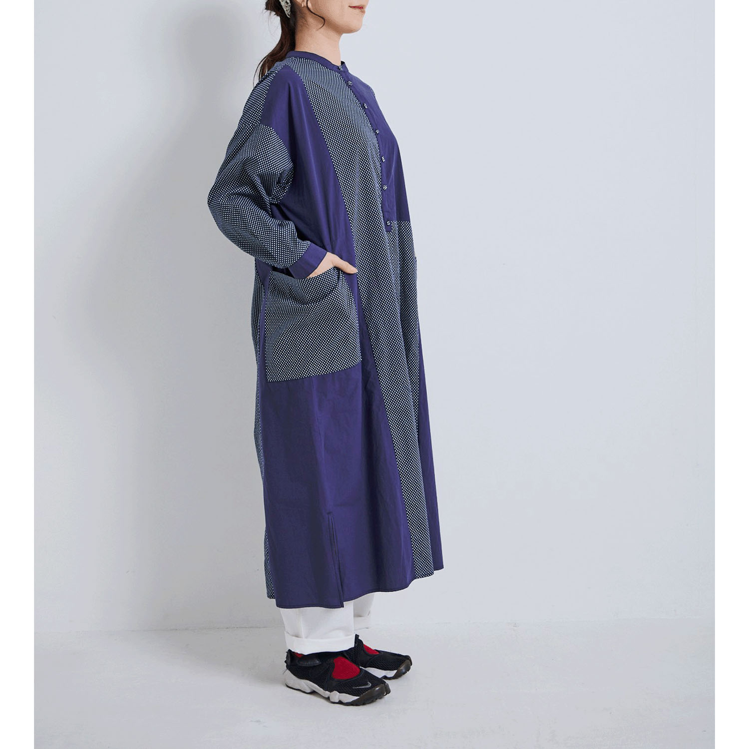 YURK geniet van パッチワークワンピース - 画像8