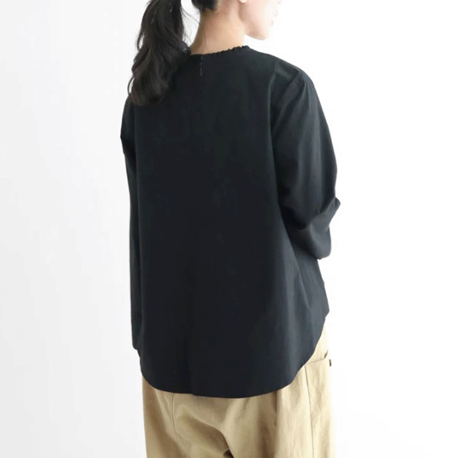 【お取り寄せ】pot－pourri 定番エームフリルブラウス - 画像7