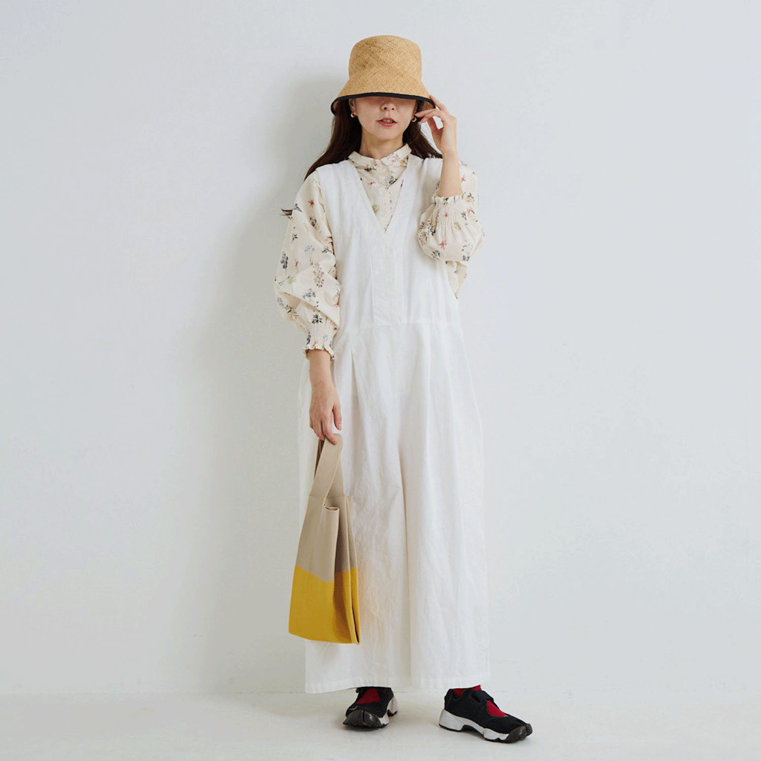 YURK geniet van ダンガリーサロペット - 画像1