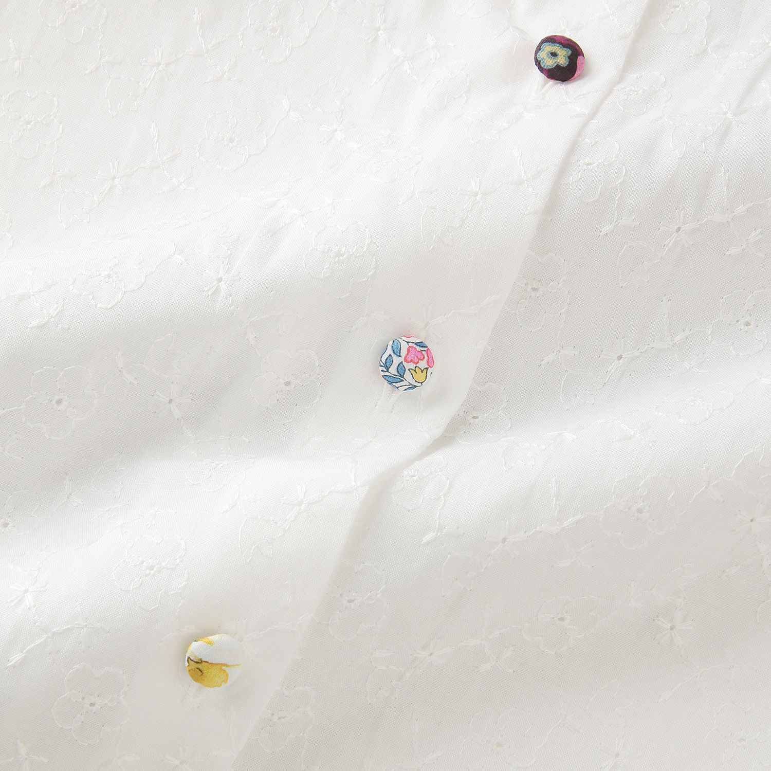 Parkes スタンドカラーレギュラーシャツ - 画像3