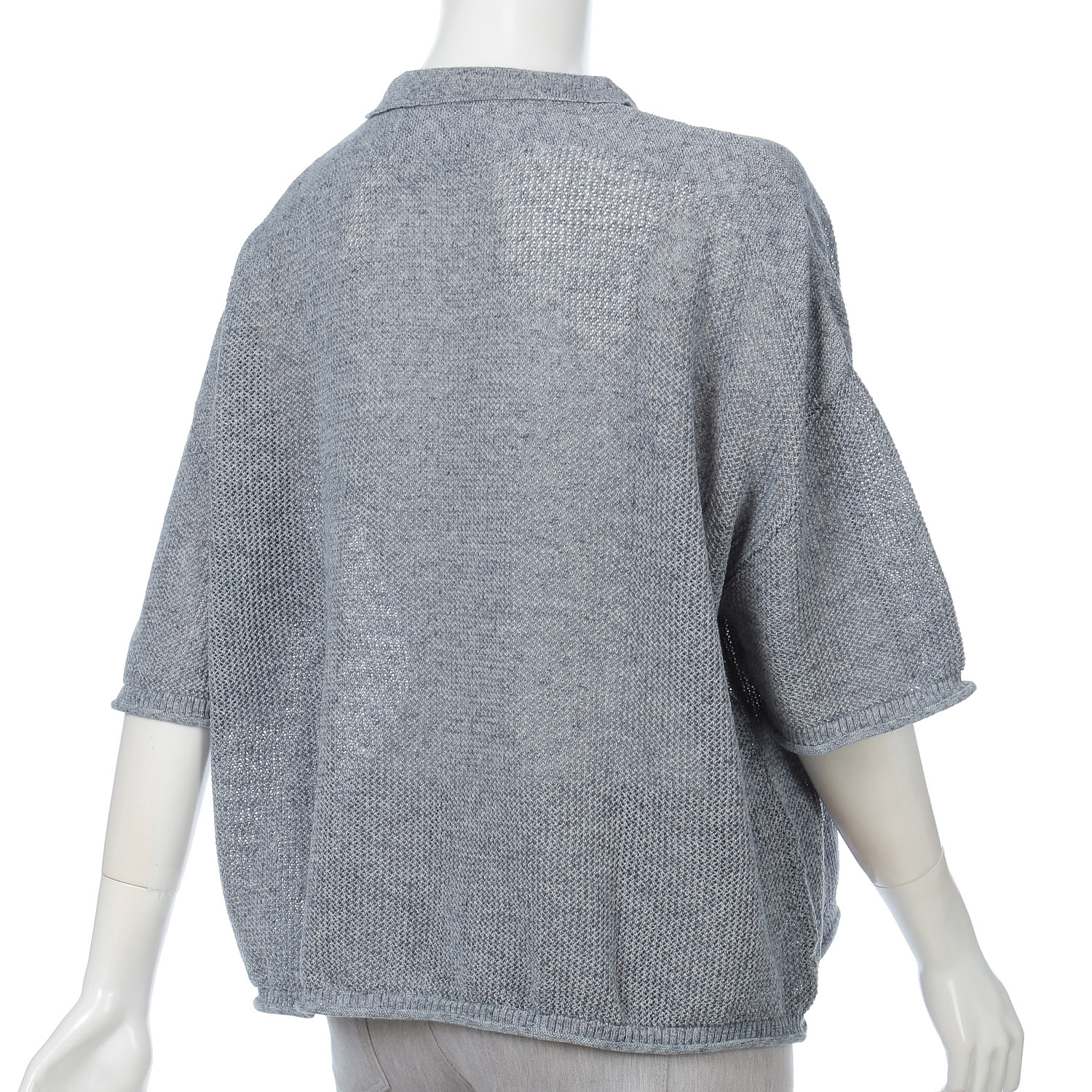 YURK geniet van 鹿の子編みPOLO - 画像9